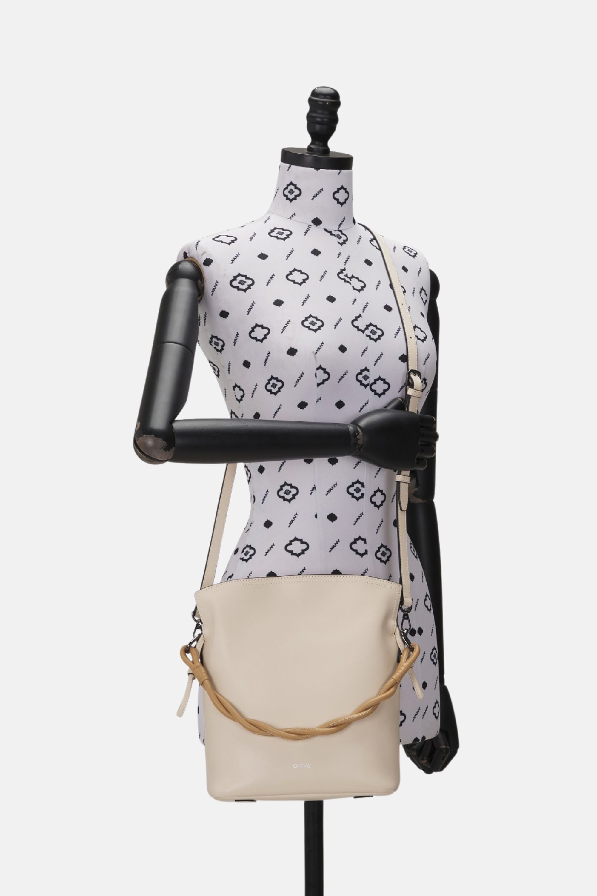 Sample Product - Oryany - Madeleine Bucket Medium Crossbody Handbags - Cream