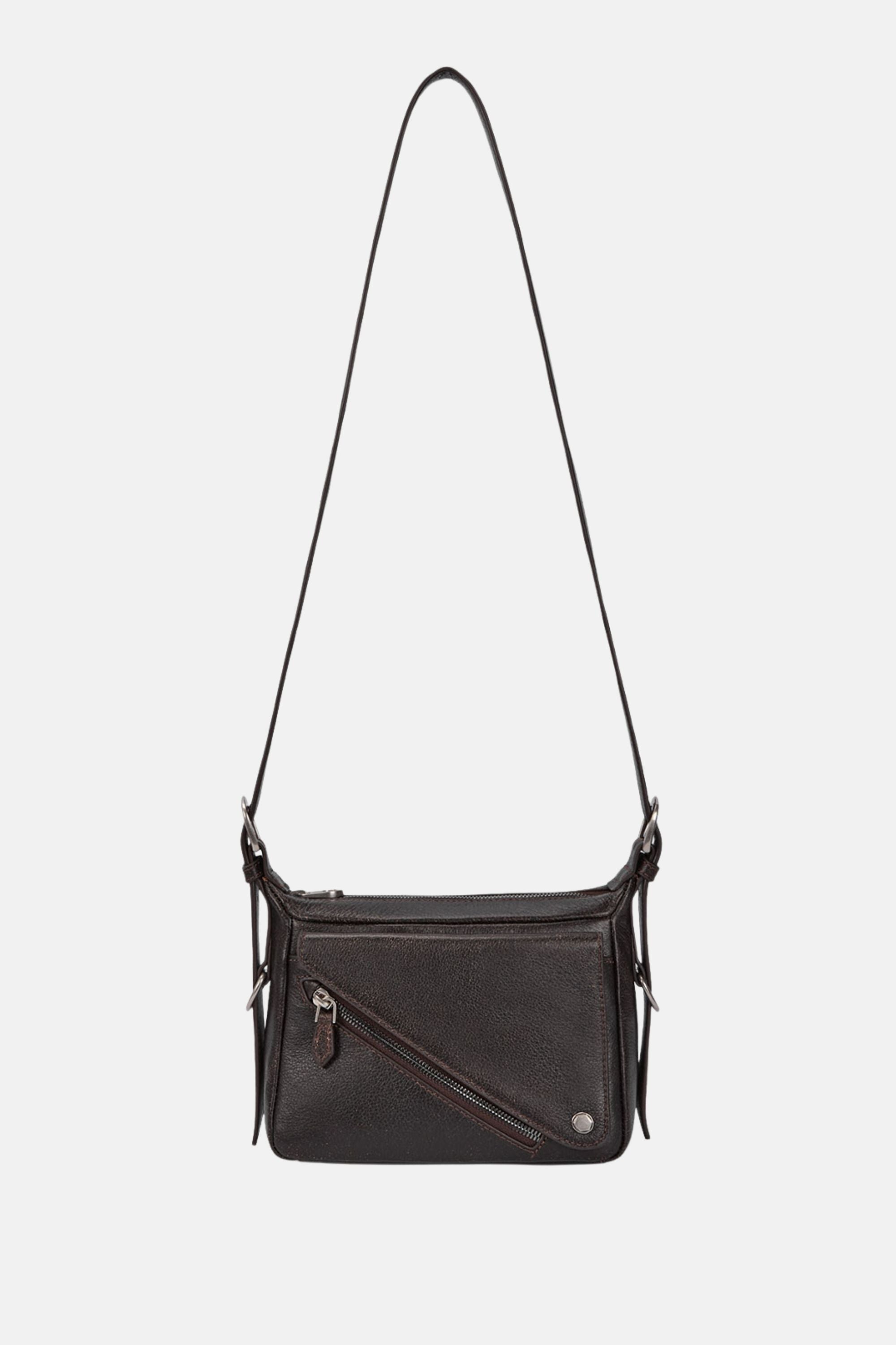 Oryany - Moto Crossbody Small Handbags - Vintage Brown / One size