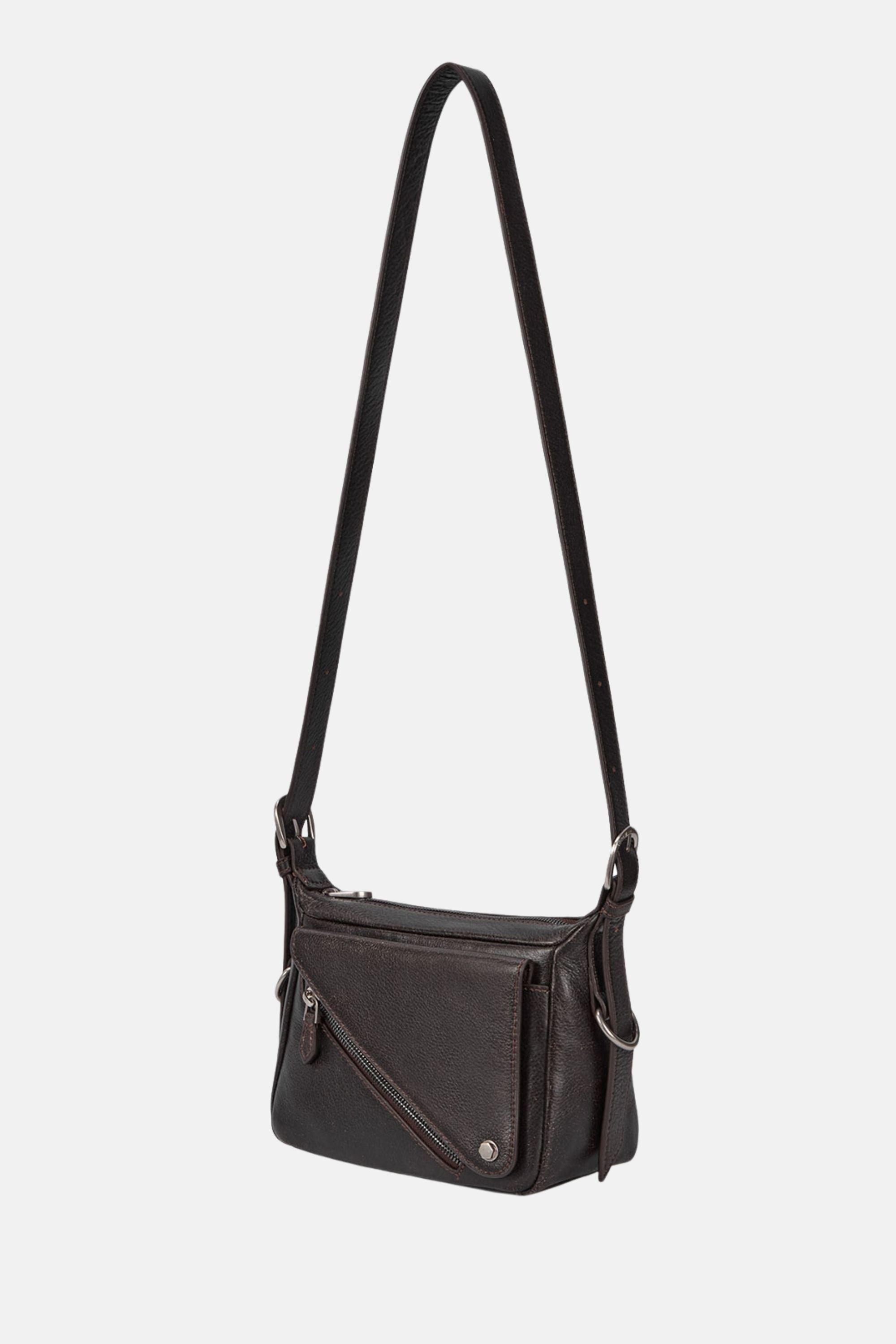 Oryany - Moto Crossbody Small Handbags - Vintage Brown / One size