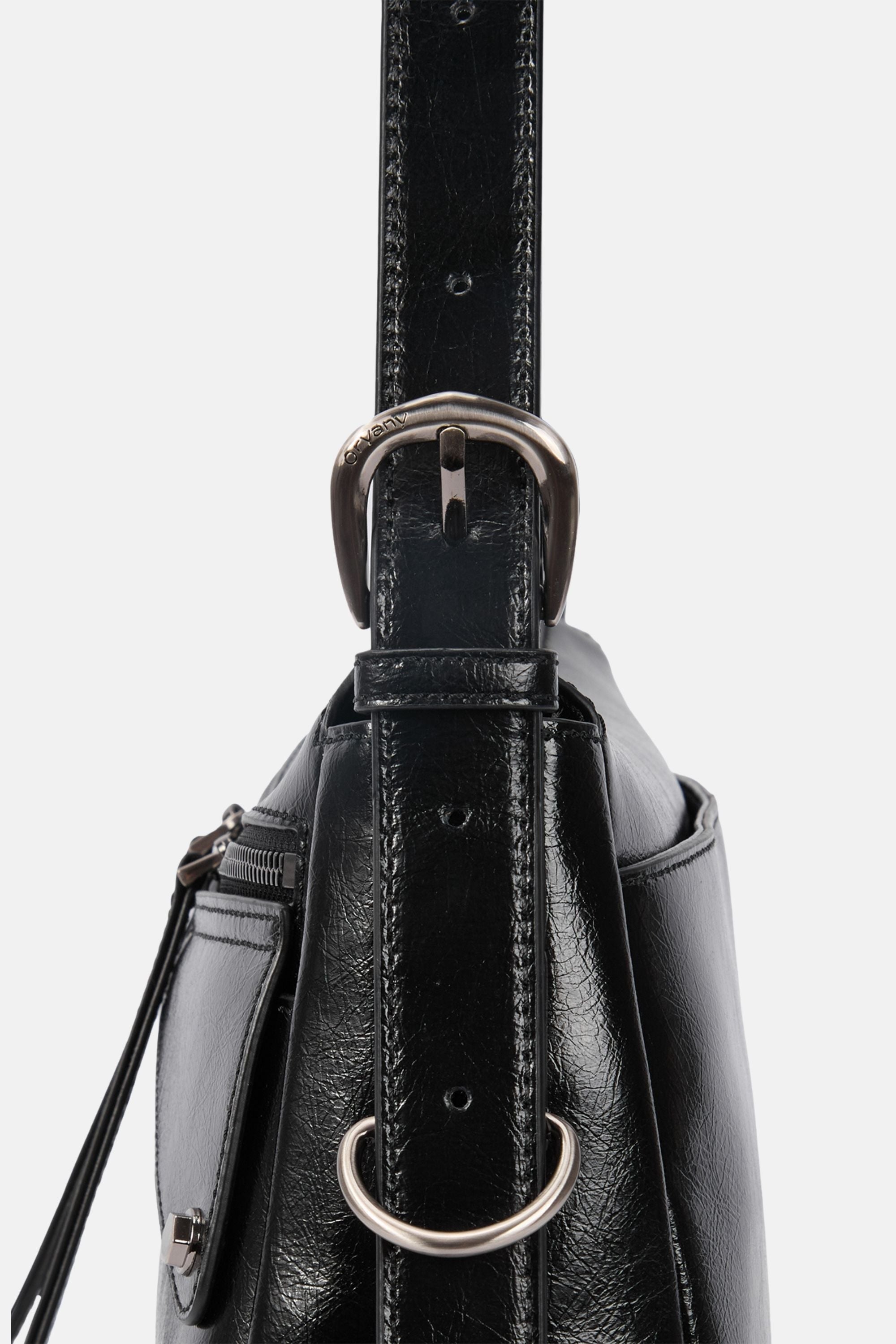Oryany - Moto Shoulder Medium Should Bag Handbags - Black / One size