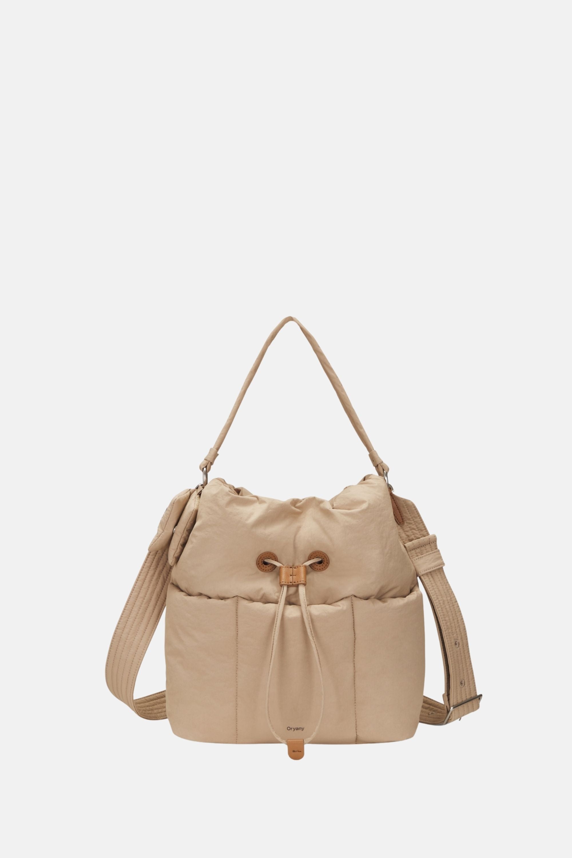 Oryany - Pillow Bucket M Handbags - Beige / One size