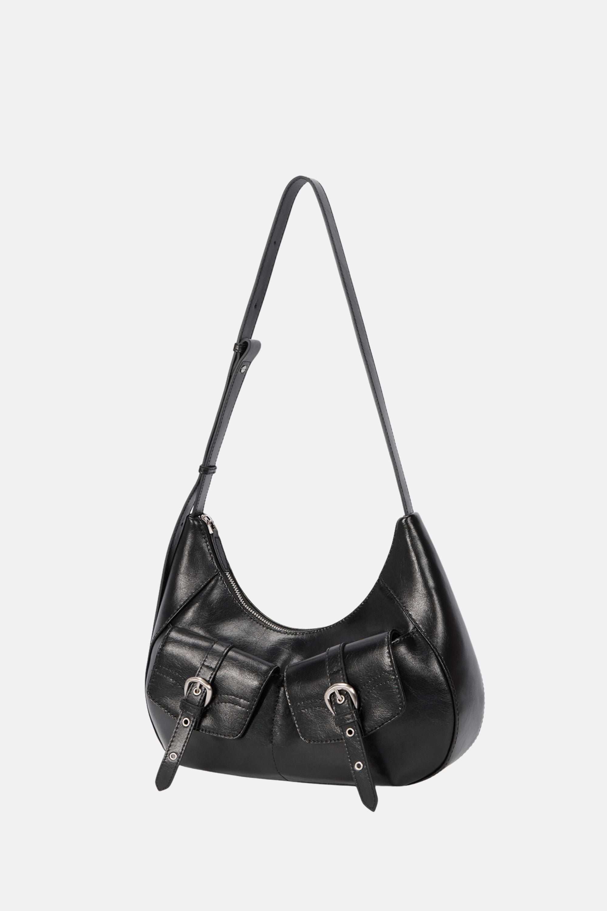 Sample Product - Oryany - Rodeo Shoulder - Medium Shoulder Bag - Black Leather