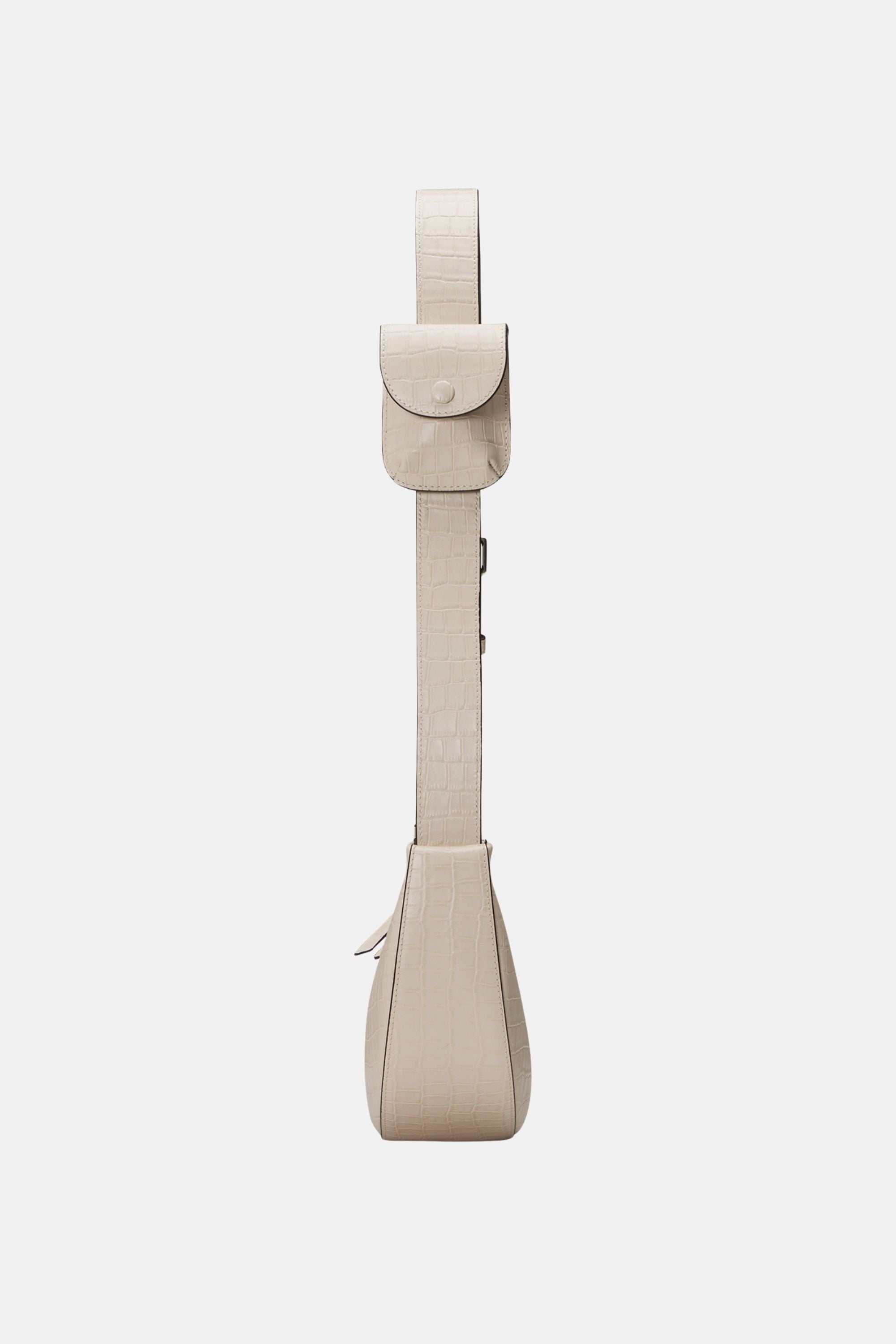 Sample Product - Oryany - Rookie Croco Crossbody Medium Handbags - Cream