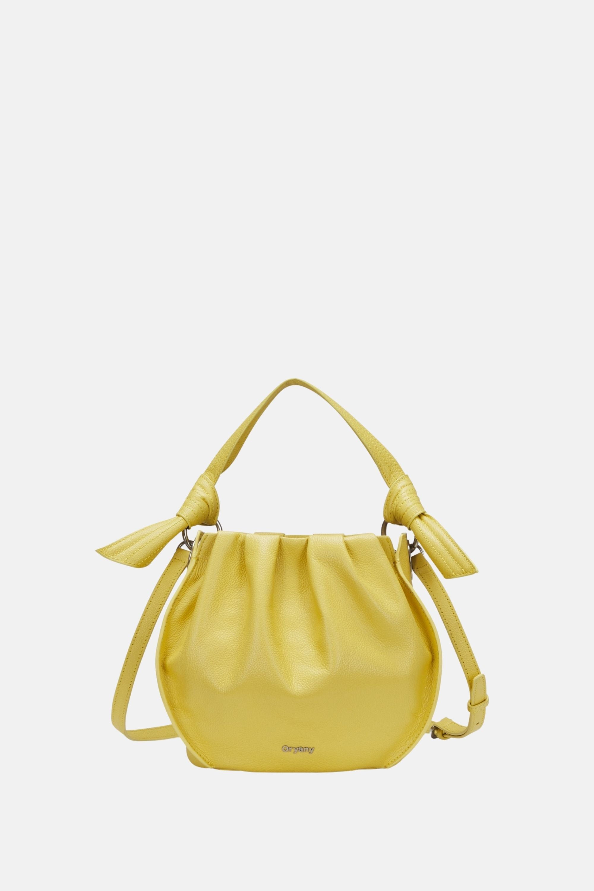 Oryany - Selena Bucket Medium Crossbody Handbags - Golden Yellow / One size