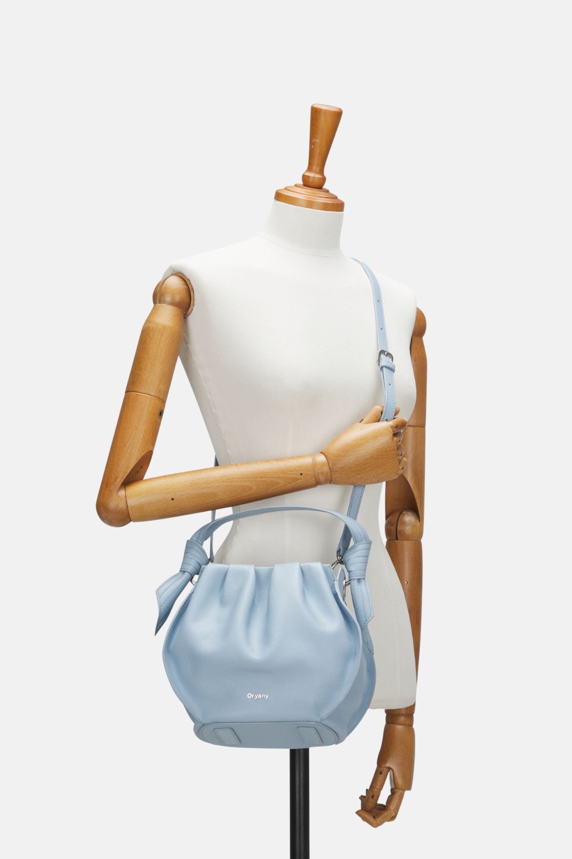 Oryany - Selena Bucket Medium Crossbody Handbags - Space Blue / One size