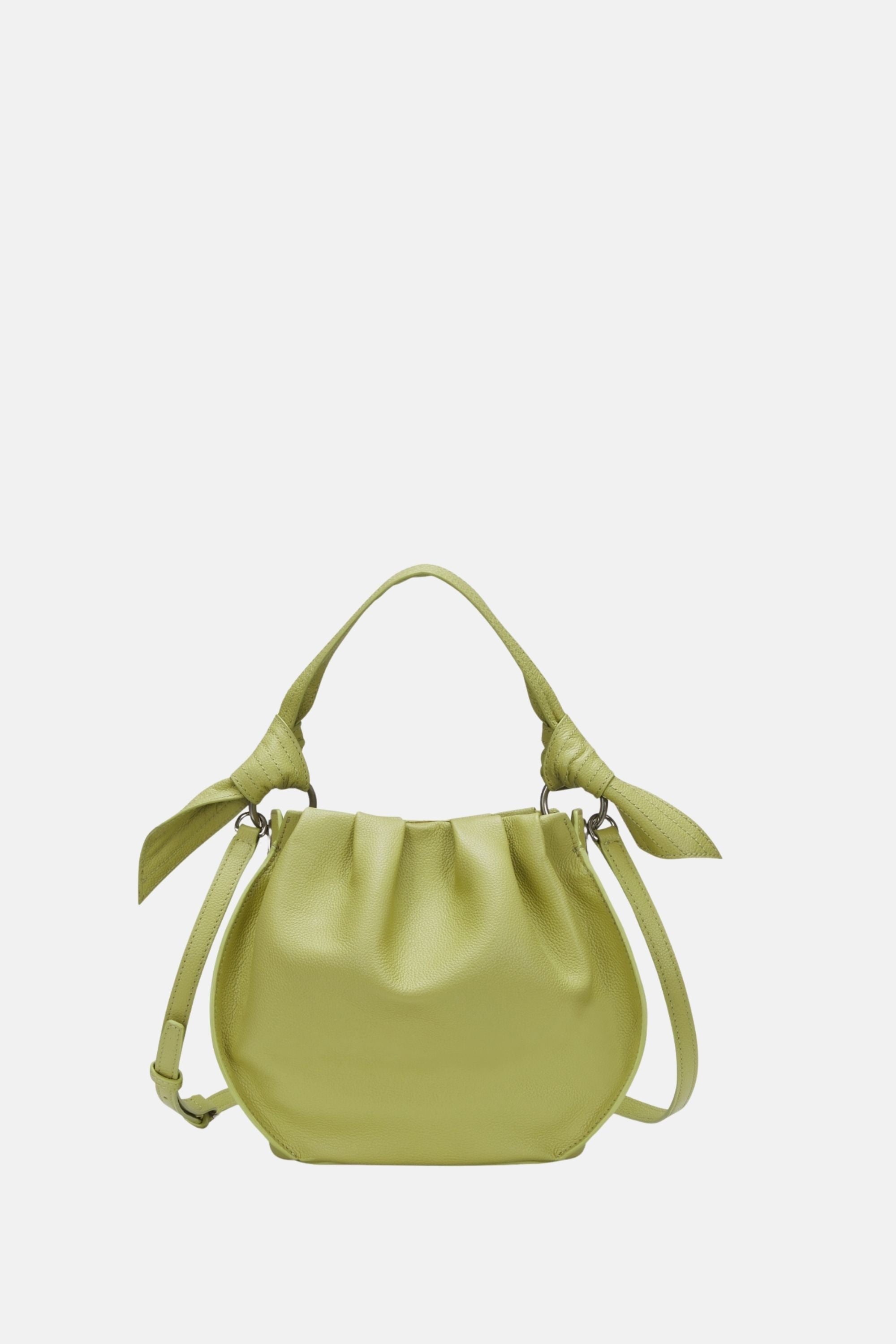 Sample Product - Oryany - Selena Bucket Bag - Medium Crossbody - Sweet Green Leather