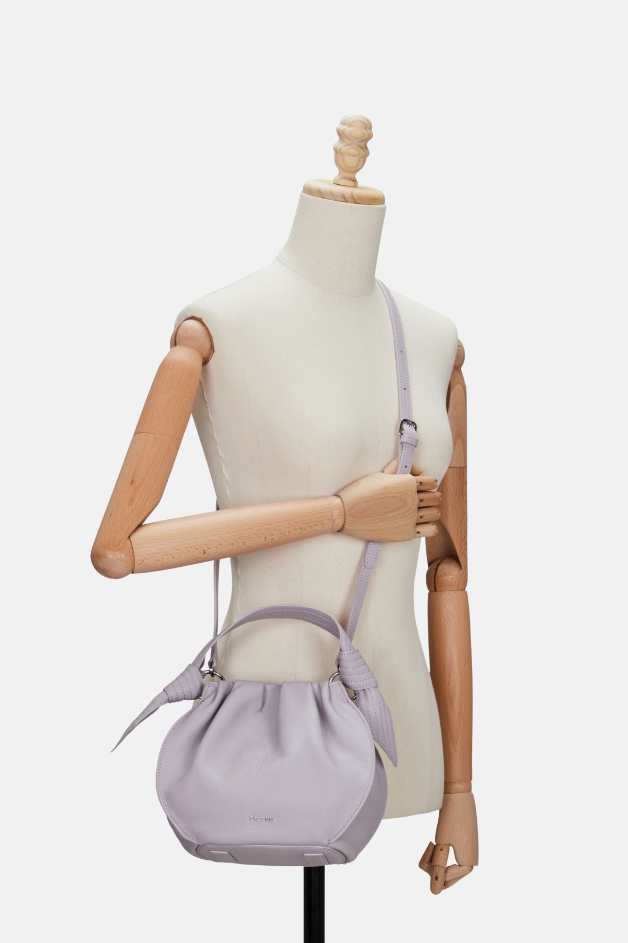 Sample Product - Oryany - Selena Bucket Bag - Medium Crossbody - Stock Purple Leather