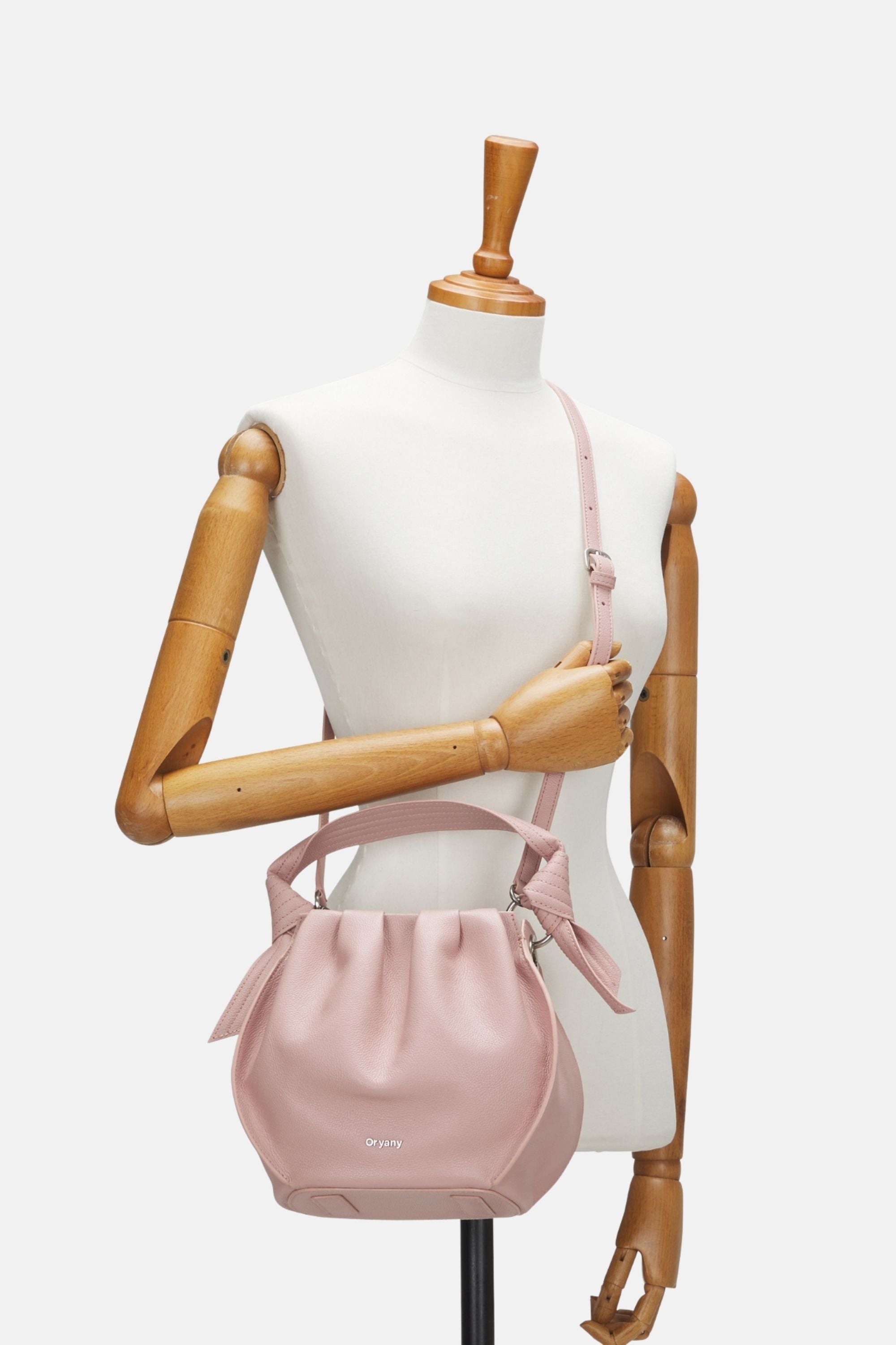 Oryany - Selena Bucket Medium Crossbody Handbags - Vintage Pink / One size