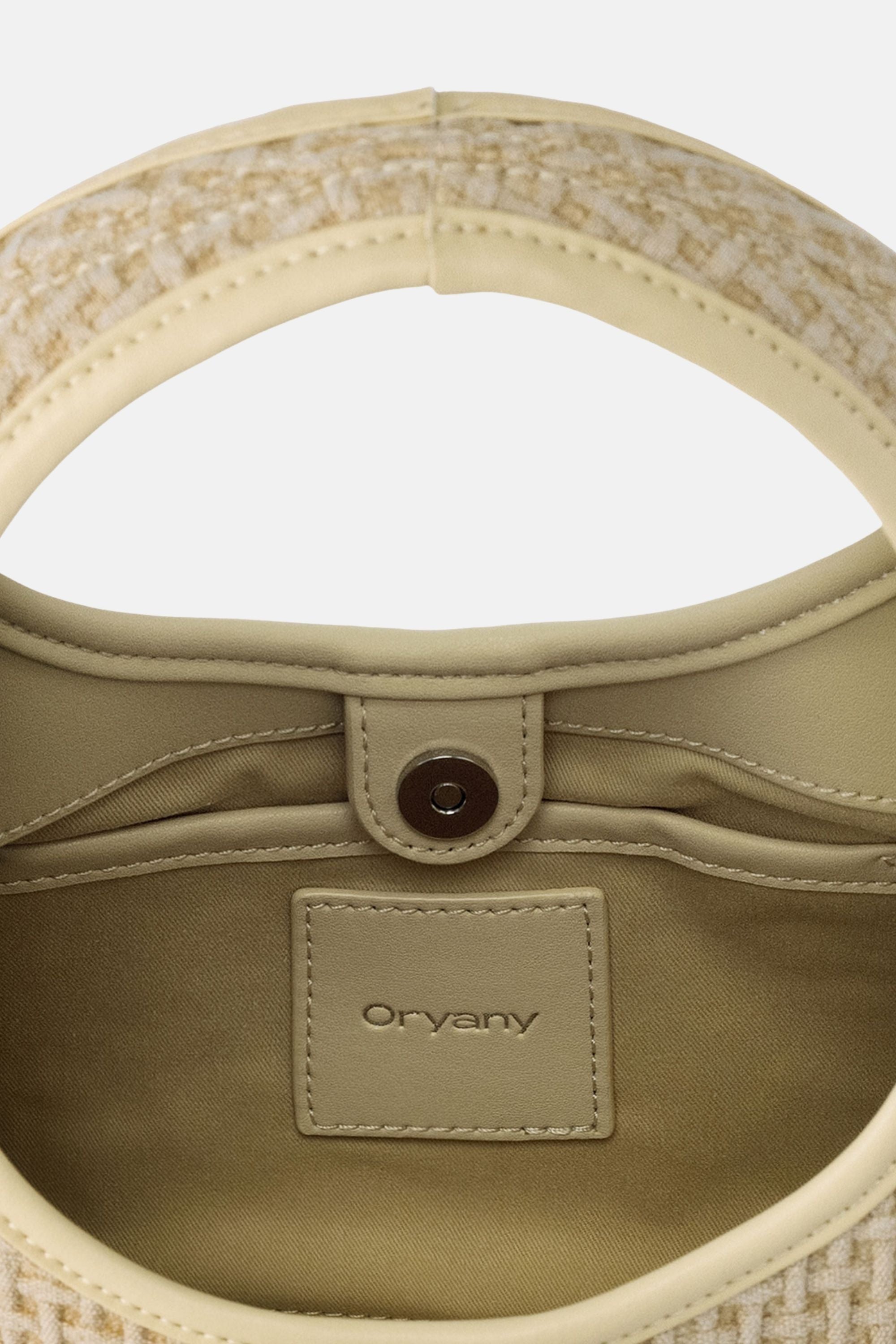 Waffle Canvas Women's Tote Bag - Cantaloupe / One size