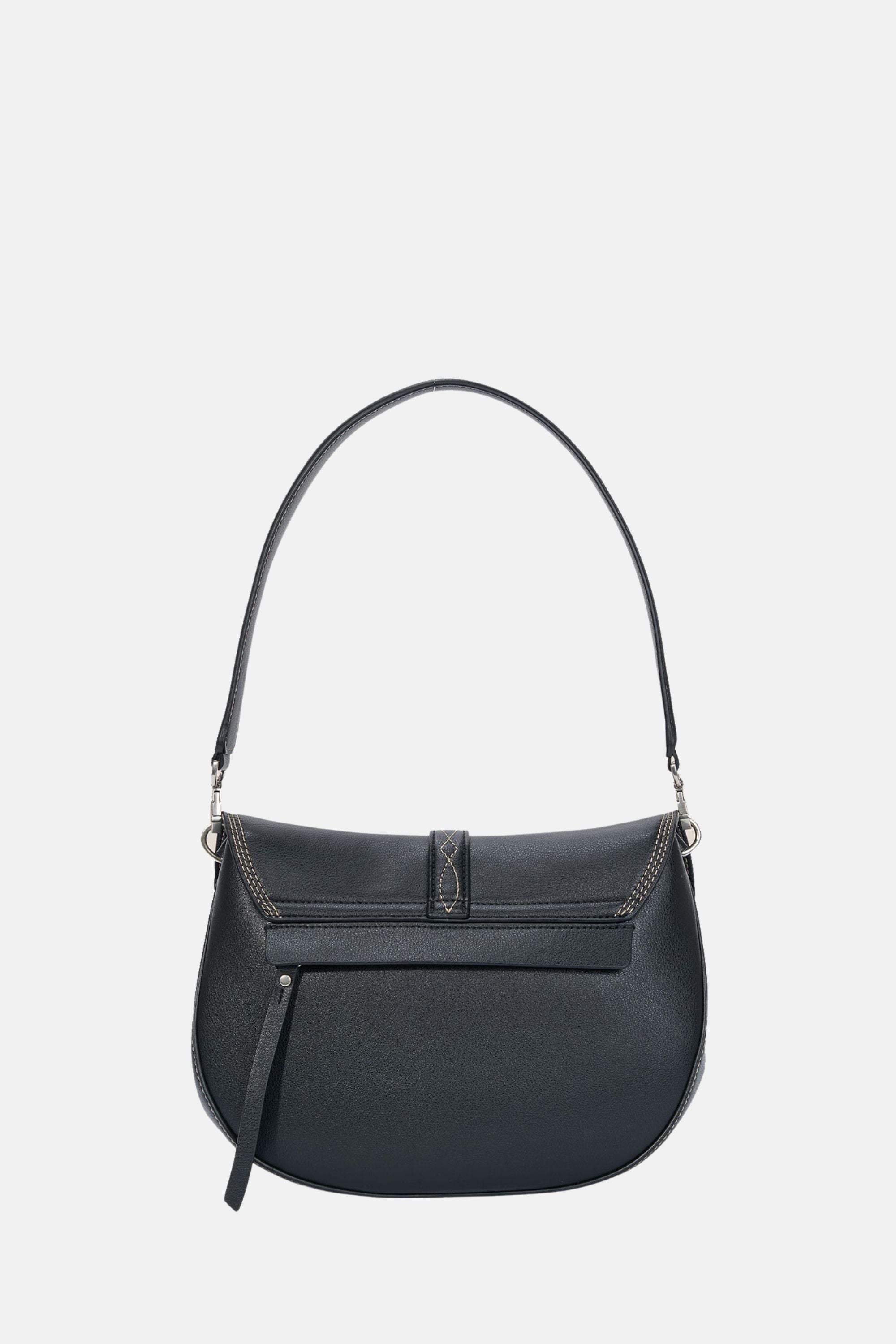 Western Stitch Saddle Bag - Black / One size