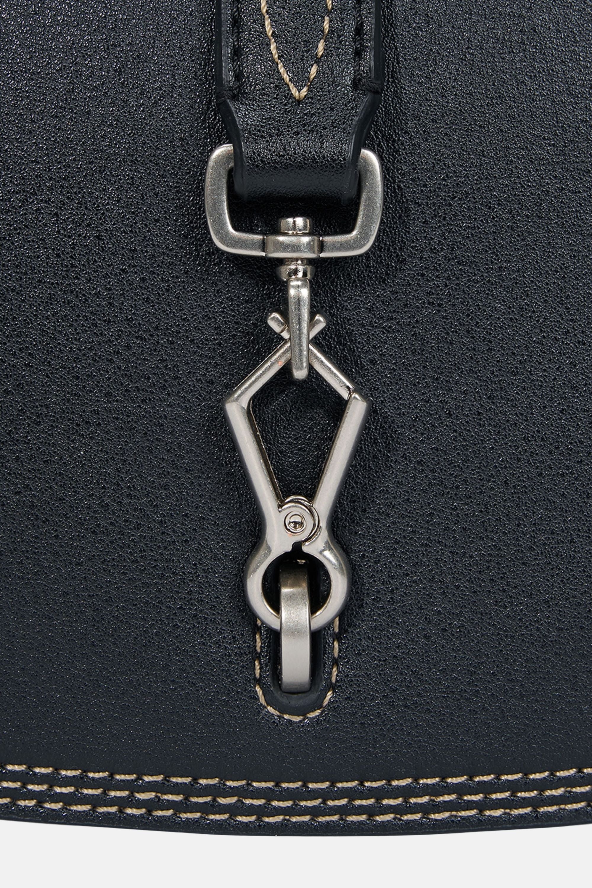 Sample Product - Oryany - Western Stitch Saddle Bag - Black Leather