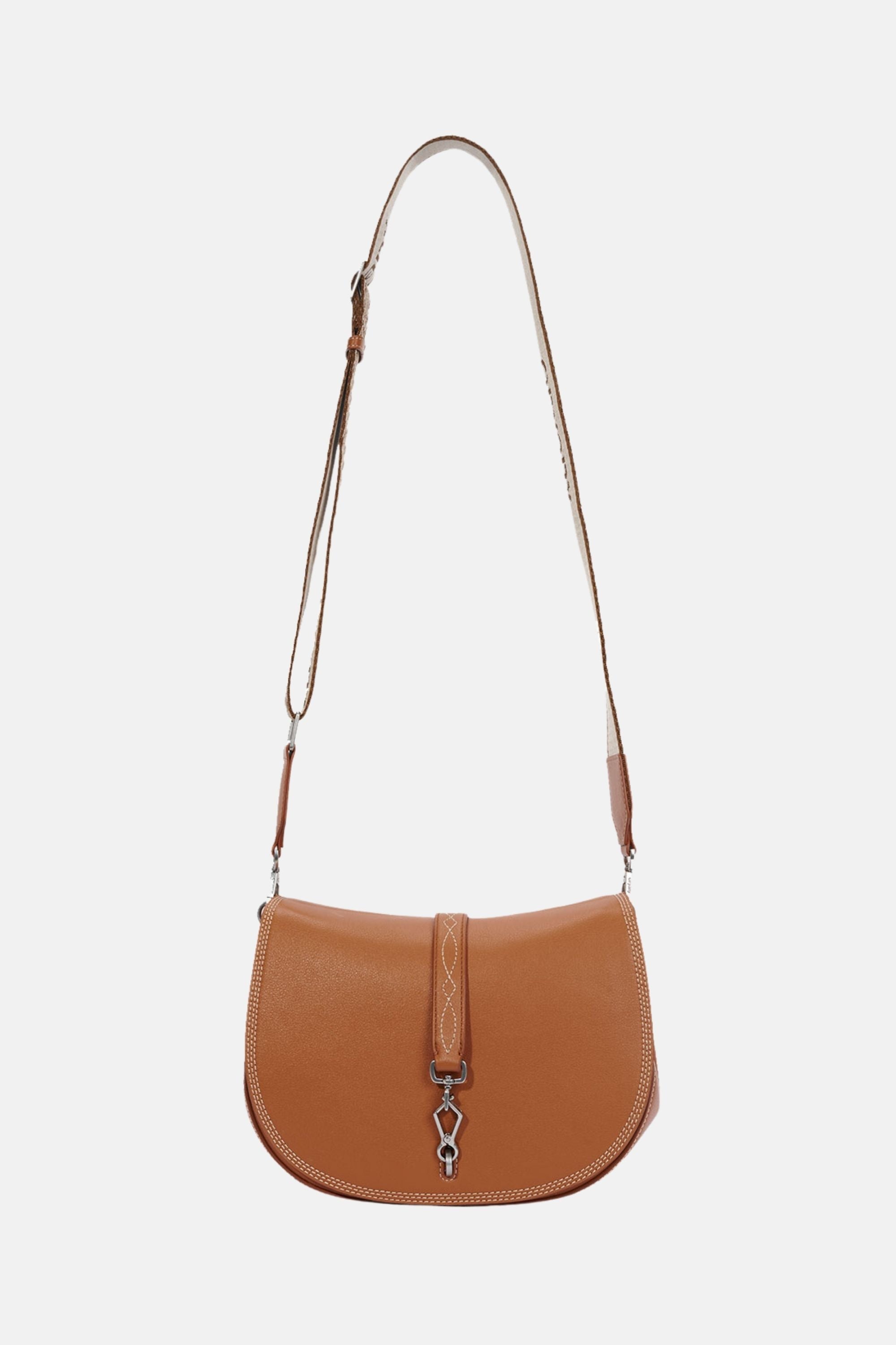 Western Stitch Saddle Bag - Tiki Tan / One size