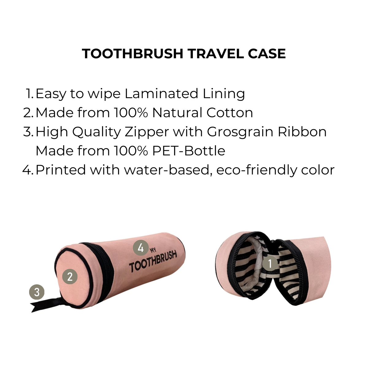 Best Deal Gift Set, 4-pack Travel & Home, Pink/Blush