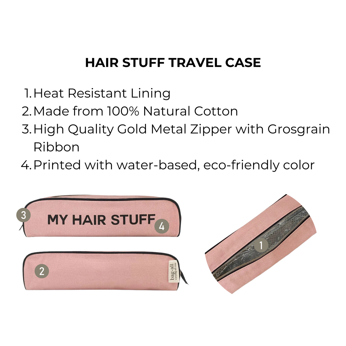 Best Deal Gift Set, 4-pack Travel & Home, Pink/Blush