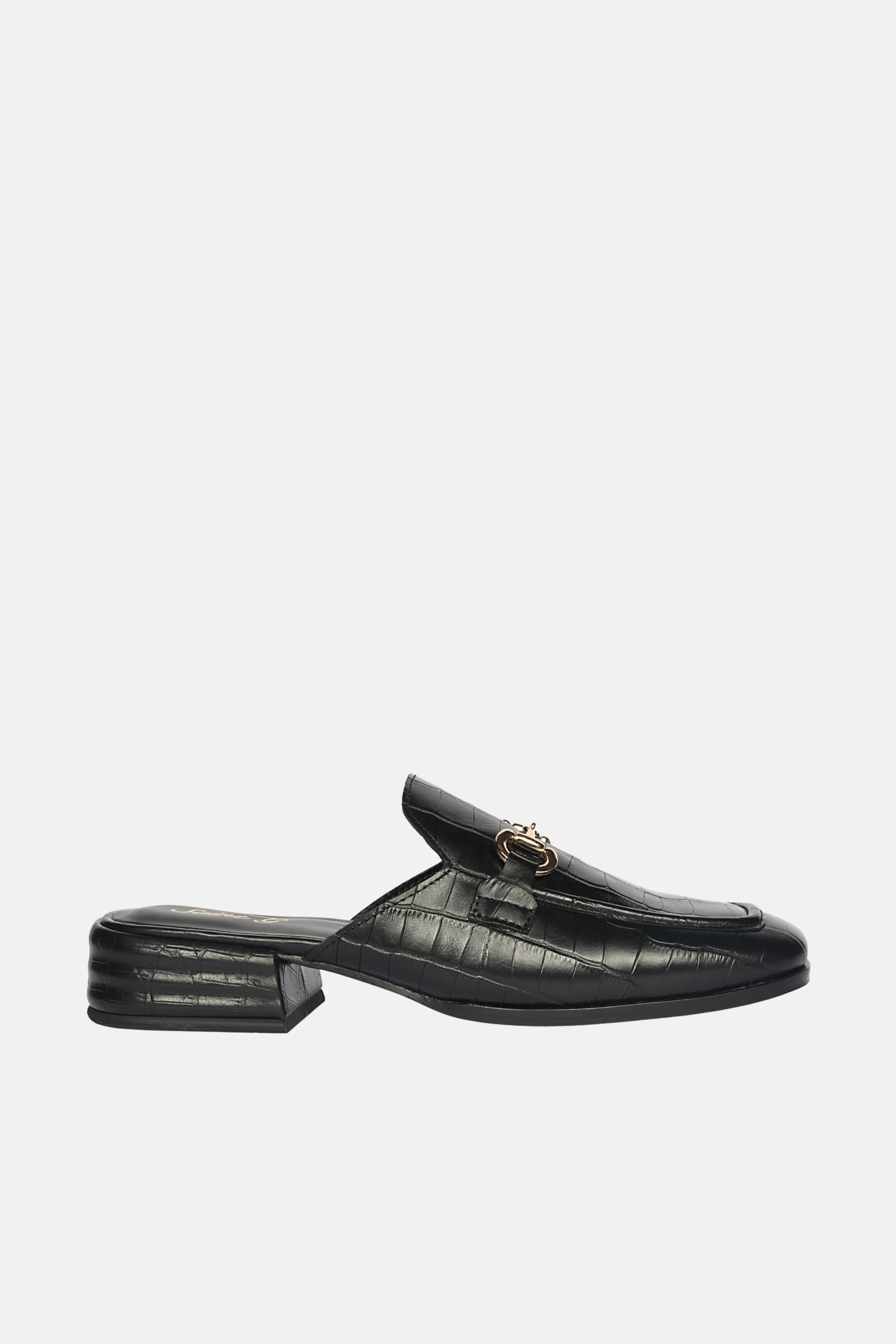 Savannah Croco - Heeled Mule