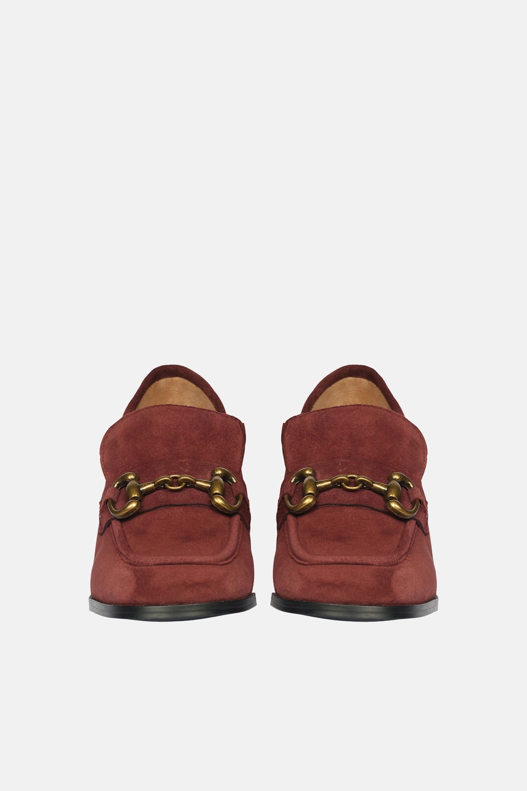 Vera Suede - Heel Loafers