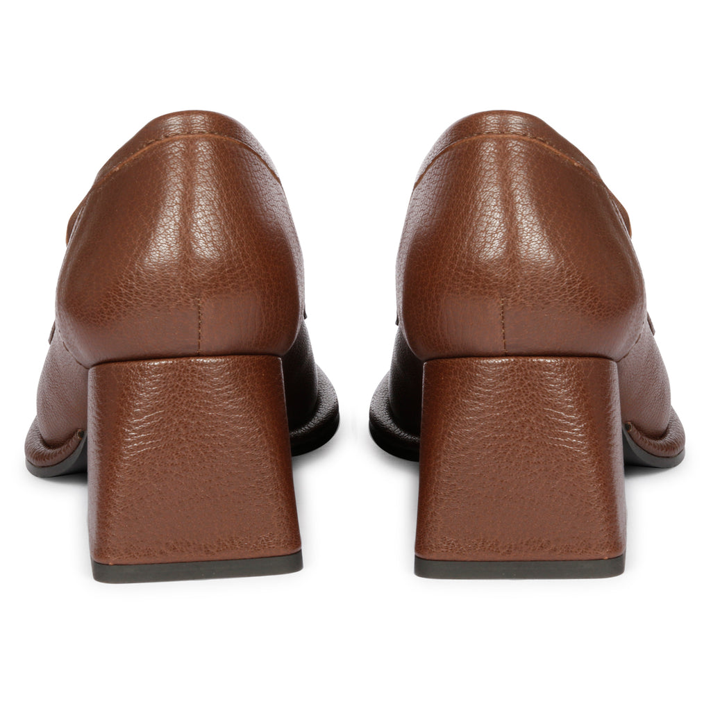 Viviana Brown Leather Loafers - FutureBrandsGroup