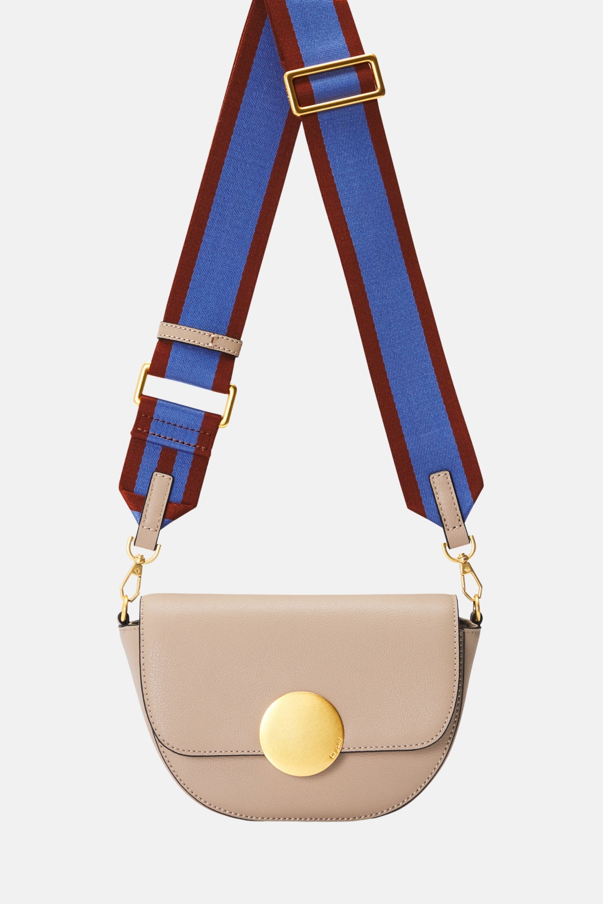 Oryany - Lottie Saddle Crossbody Small Handbags - Taupe / One size