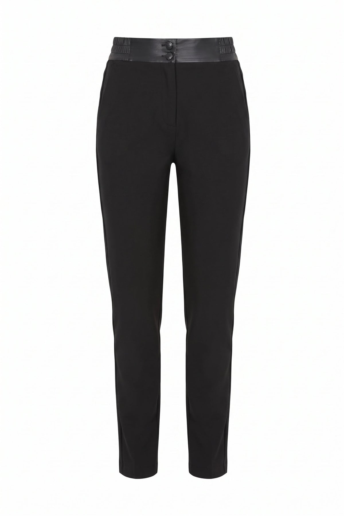 Urban Slack Mixed Media Tapered Leg Pant