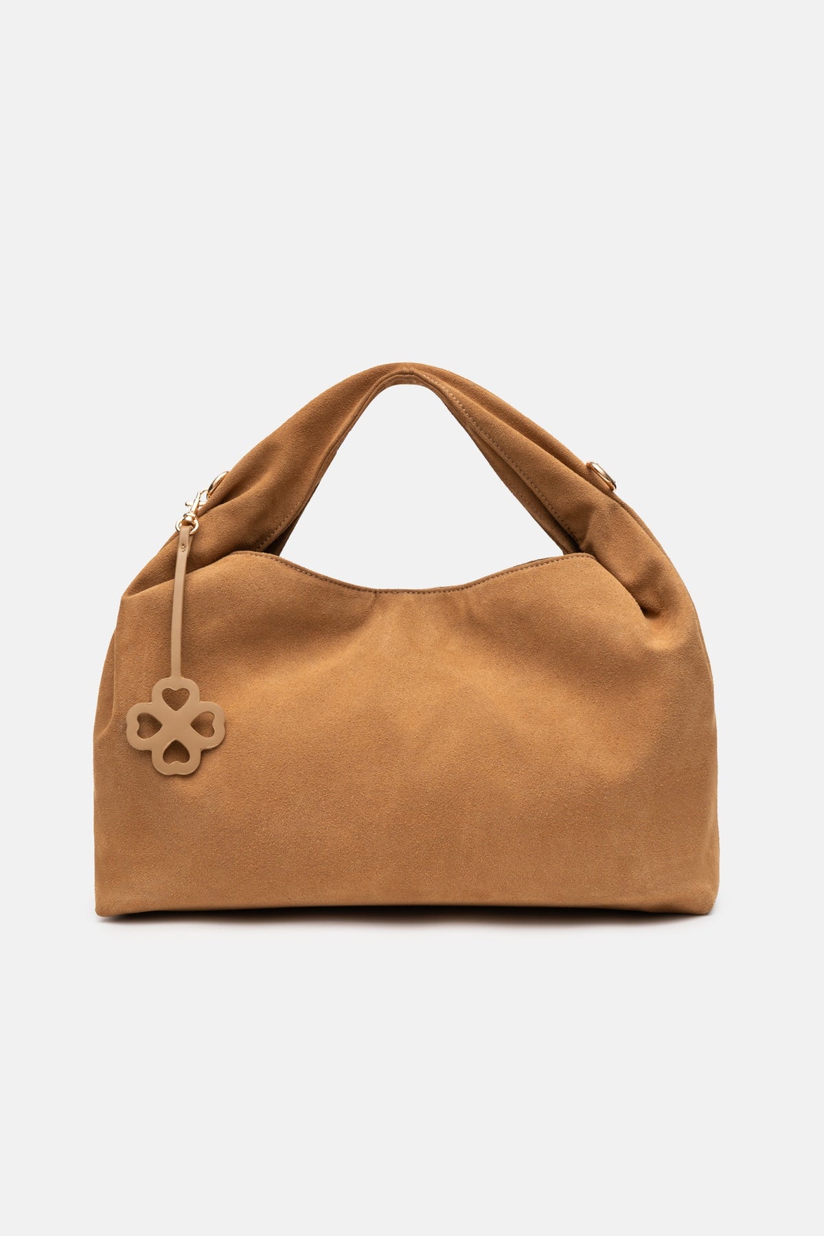 Jelavu - Florence Suede Beige Satchel Bag