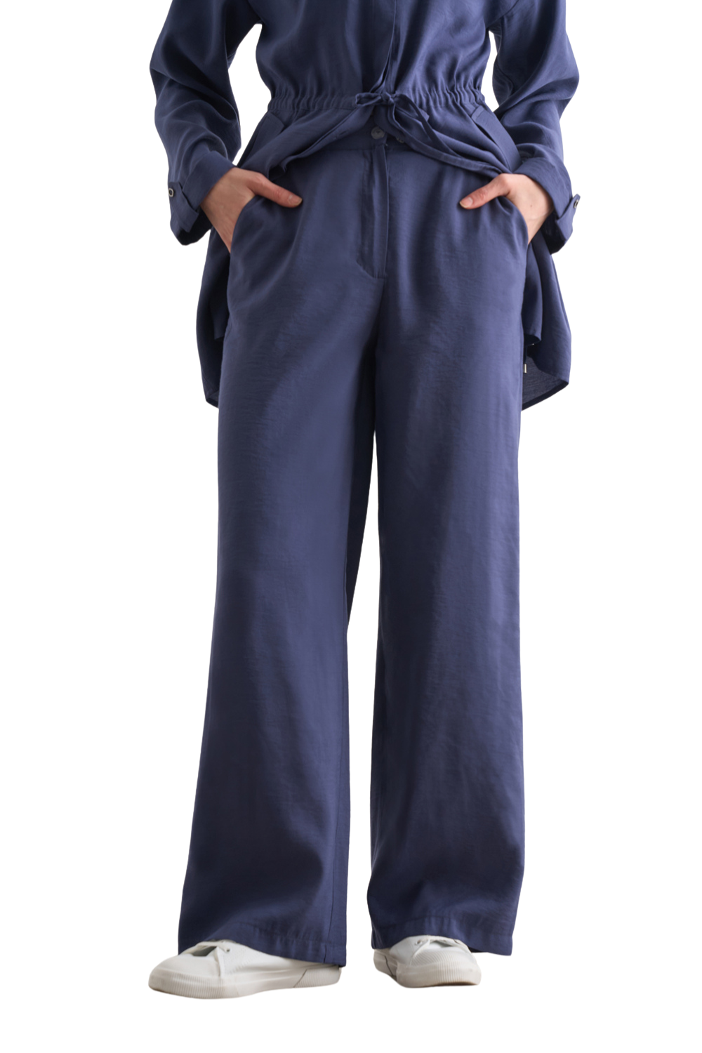 Mizalle Light Weight Elastic Trousers - Pants