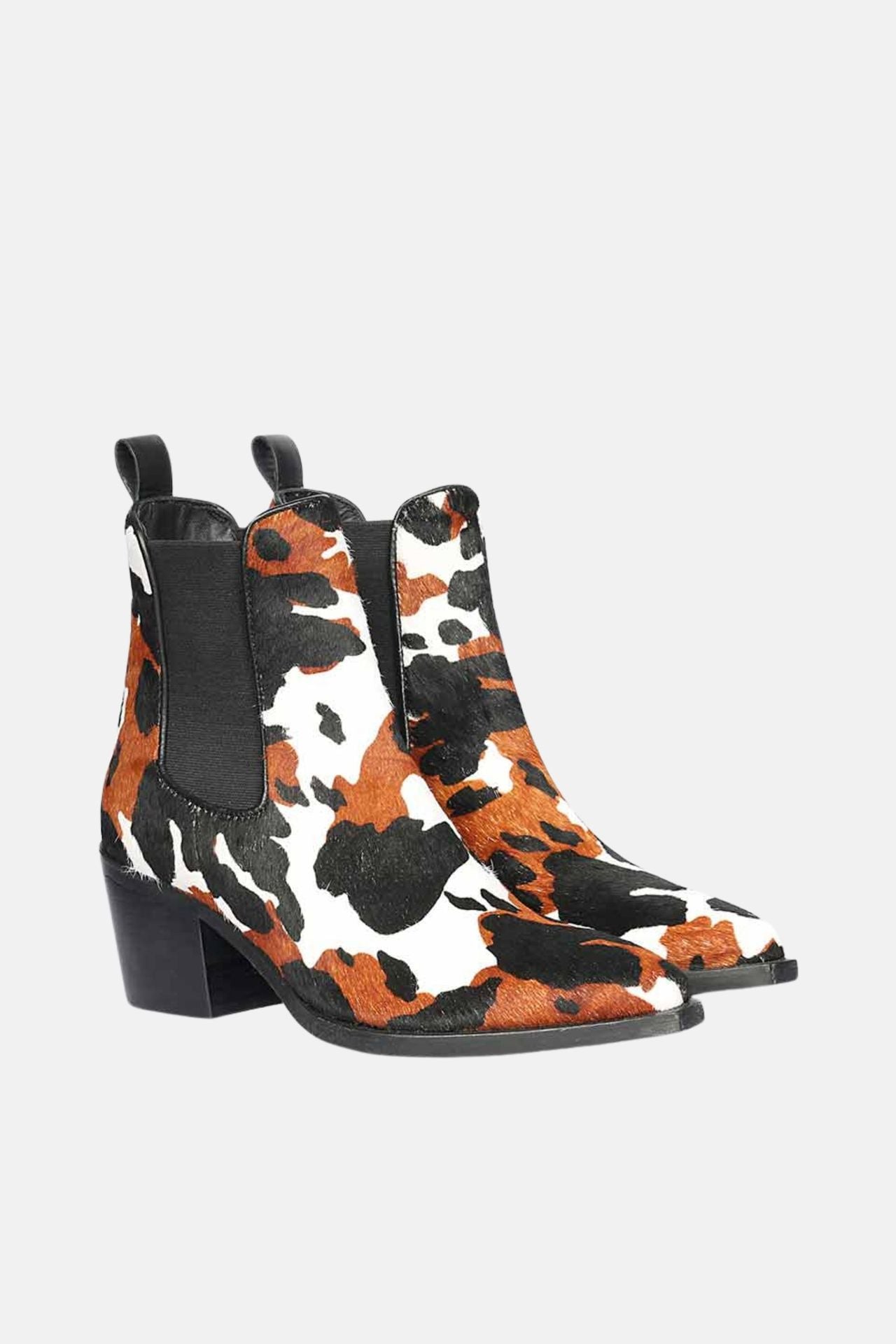 Saint G - Sisi - Multi Color Pony Ankle Boots