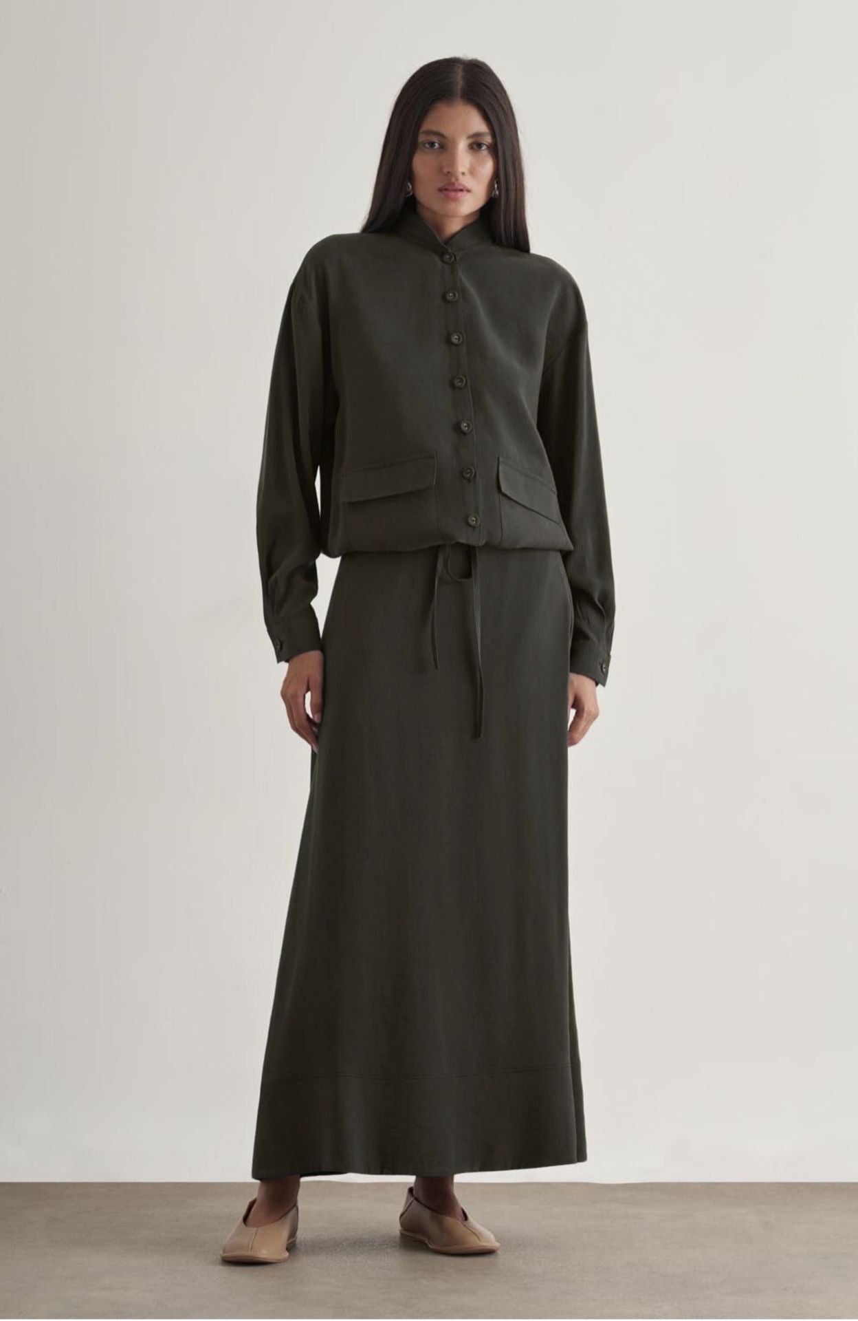 Mizalle Maxi Skirt - Skirt
