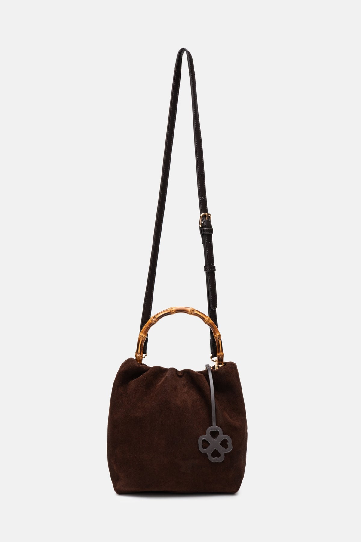 Jelavu - Vienna Suede Chocolate Crossbody Bag
