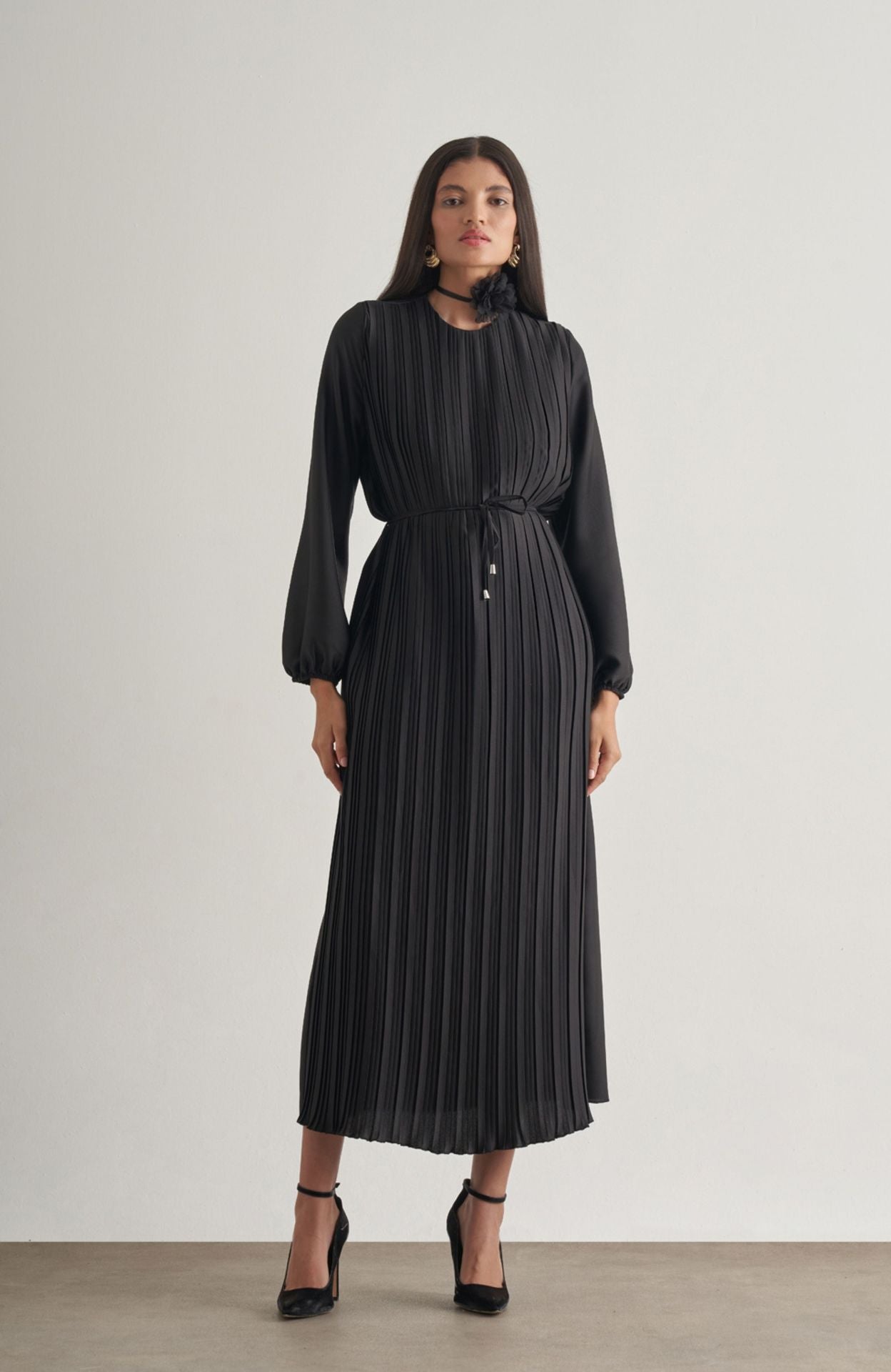 Mizalle Maxi Dress  - Dress