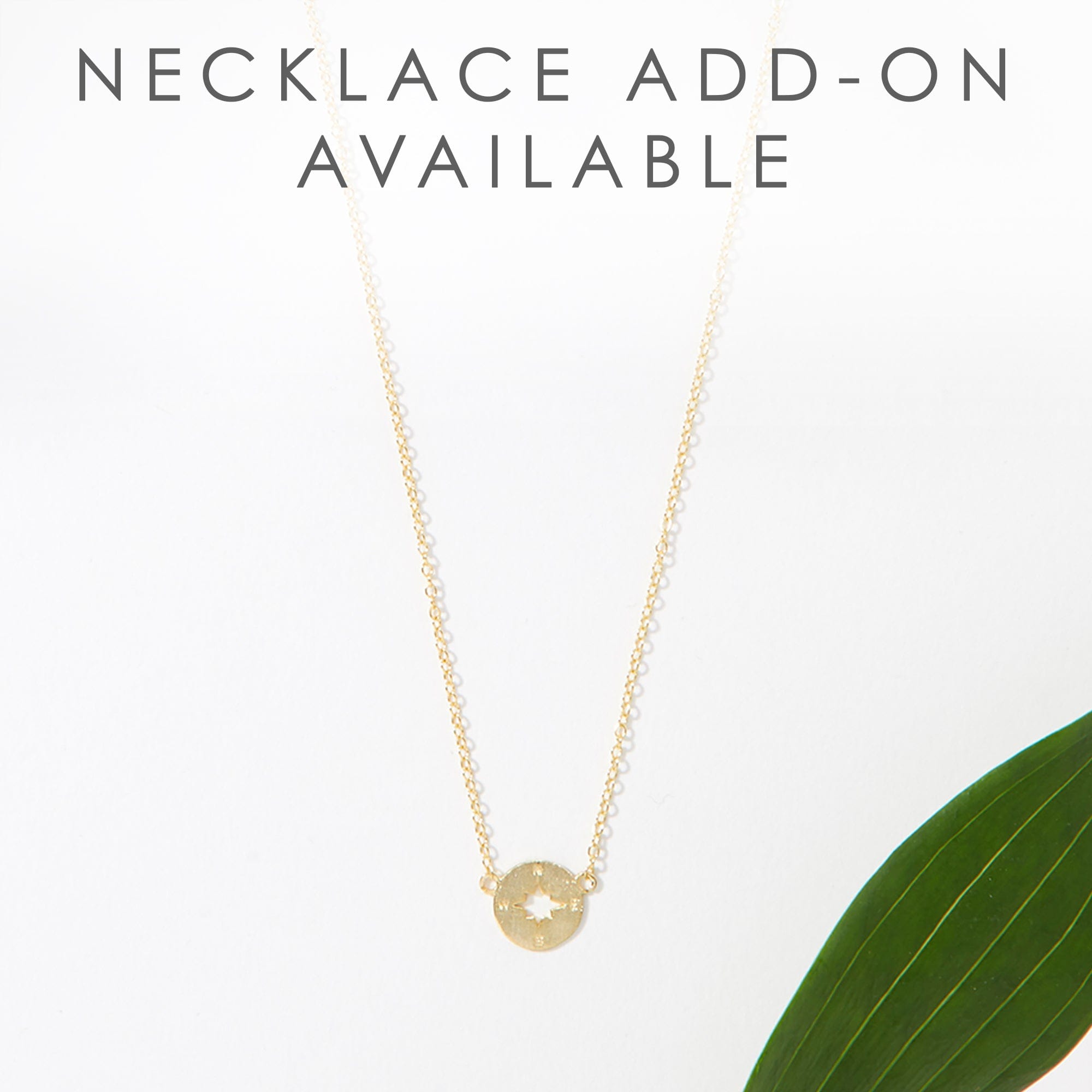 Christmas Gift for Best Friend Compass Necklace Gift Box Set