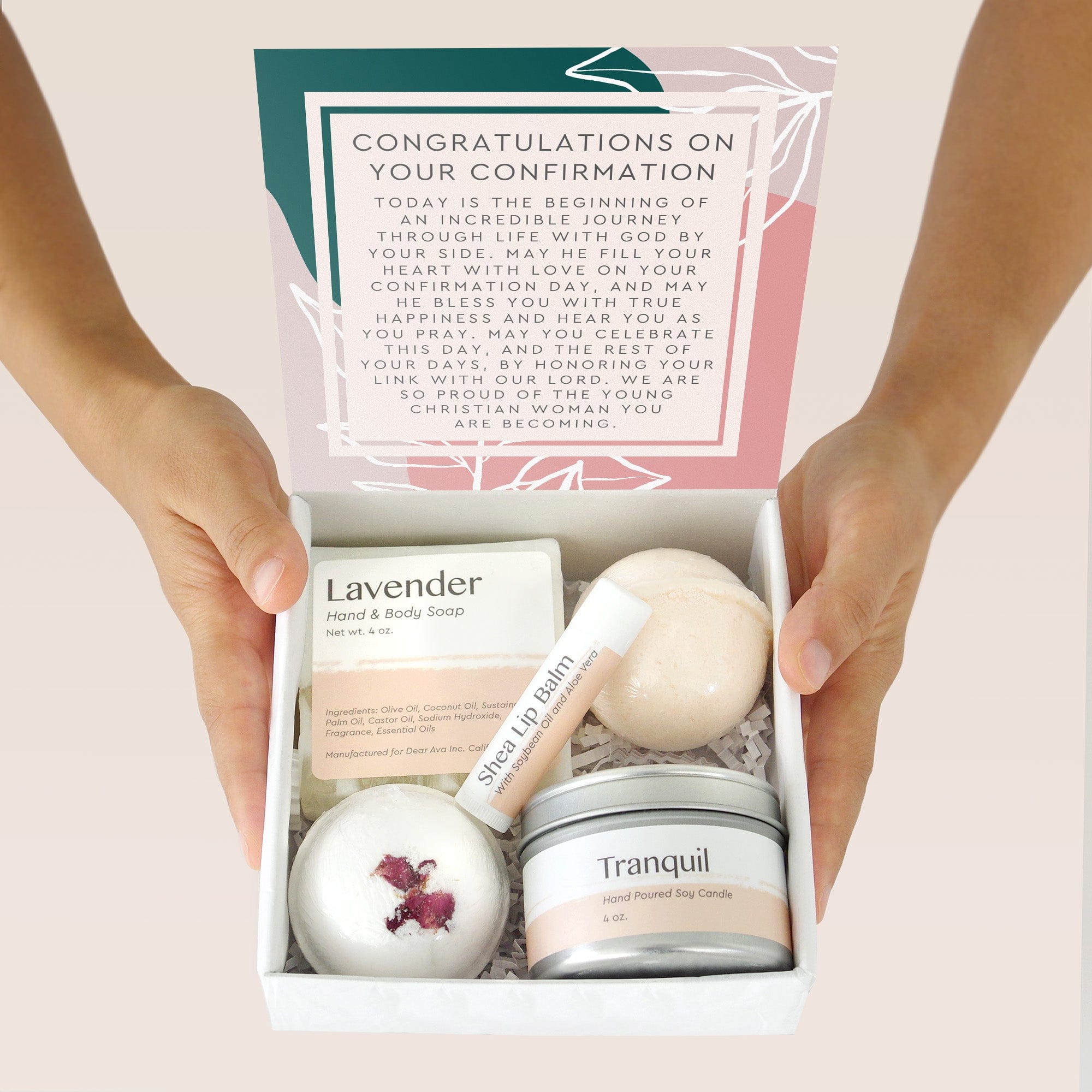 Confirmation Spa Gift Box