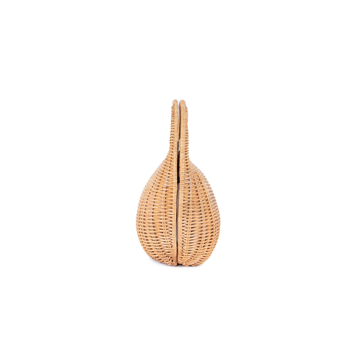 Ayla Rattan Small Satchel