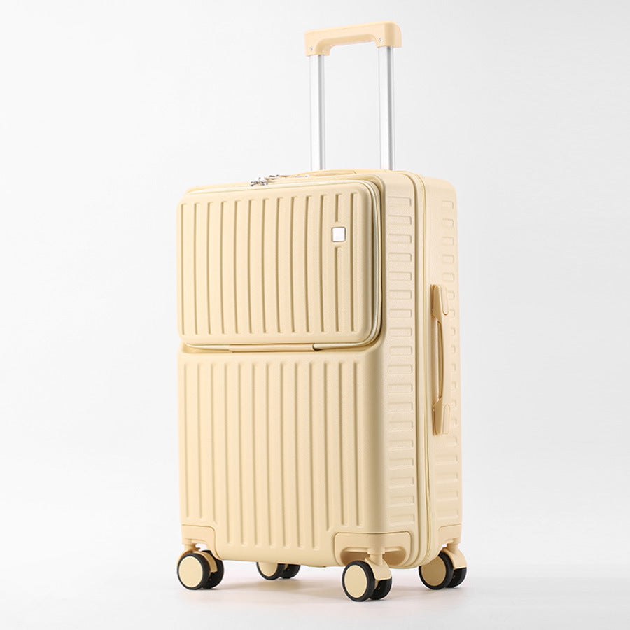 Hardside Spinner Suitcase with Front Access Compartment