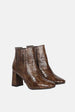 The Saint G - Edwina - Brown Ankle Boots