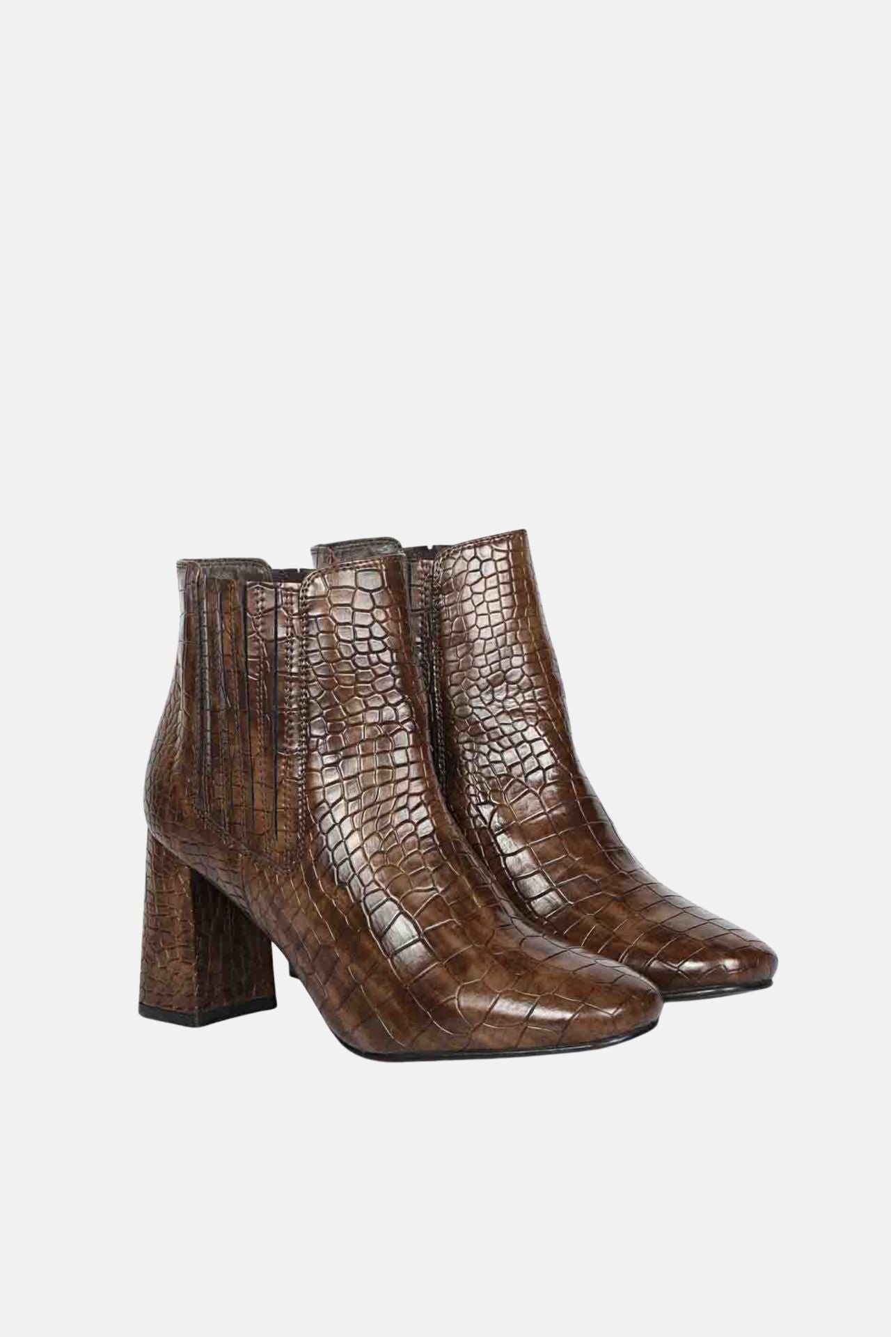 The Saint G - Edwina - Brown Ankle Boots