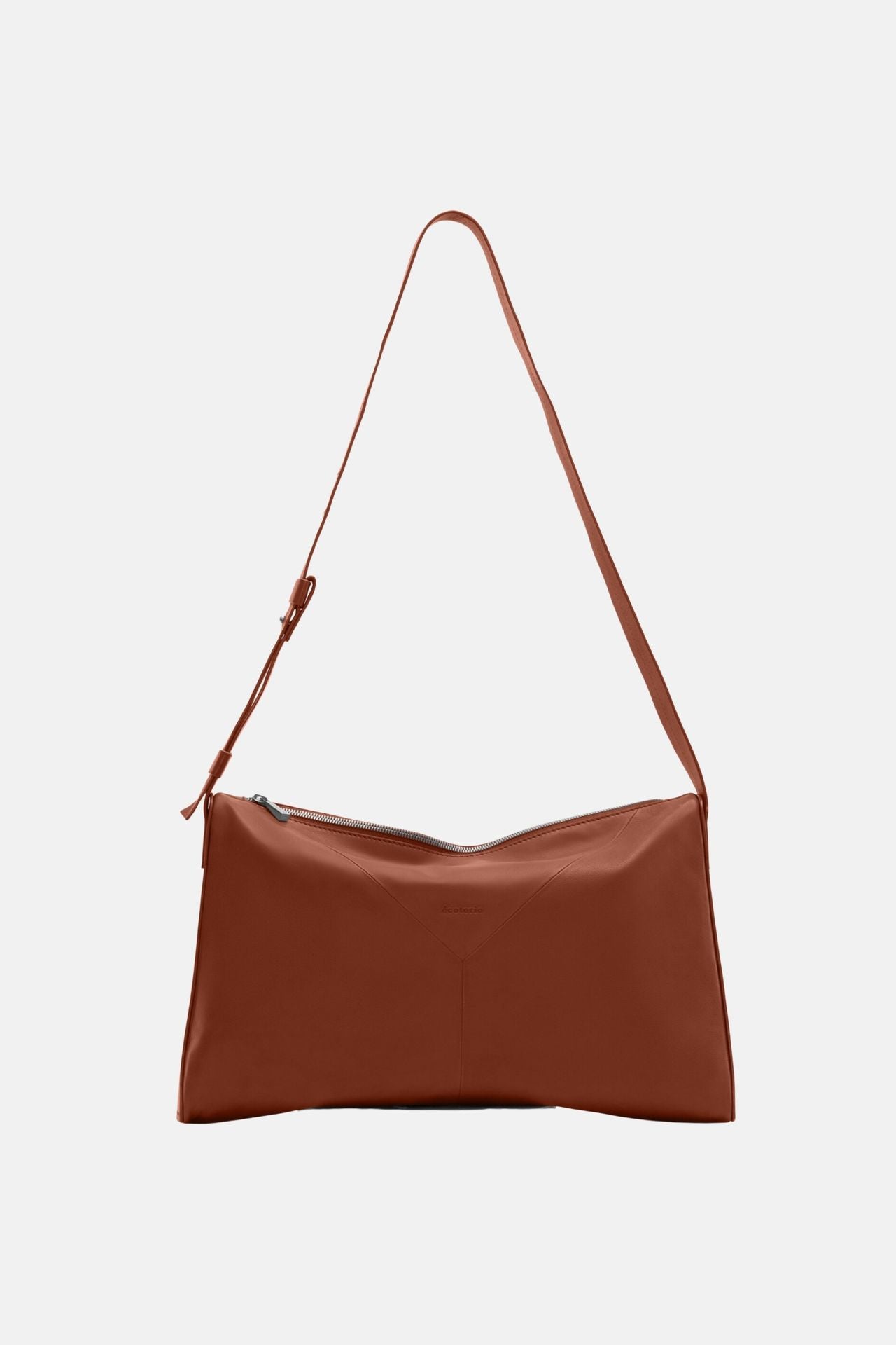 Ecotorie - Freya Cognac Shoulder Bag