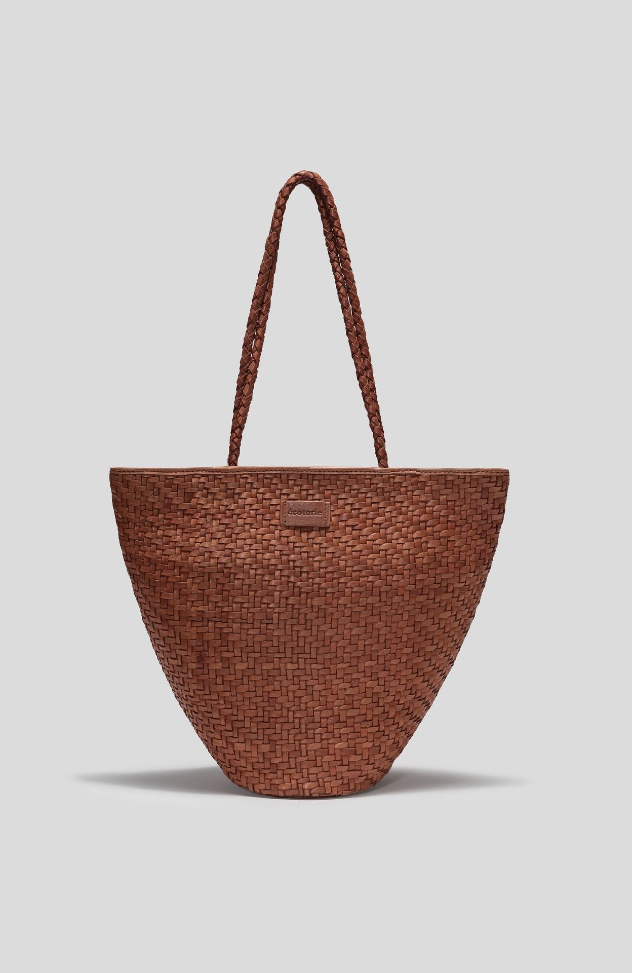 Ecotorie - Arlington - Medium Shoulder Bag - Brandy