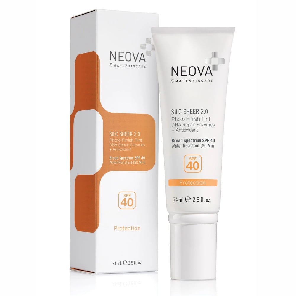 Neova Silc Sheer 2.0 Tinted Sunscreen SPF 40 2.5 Oz