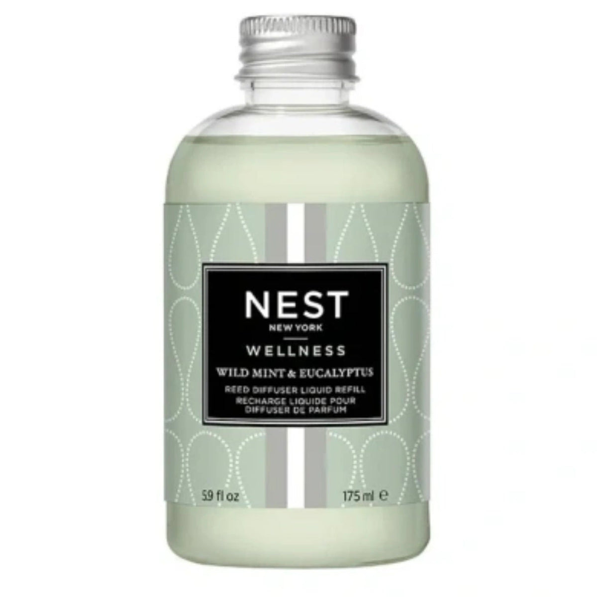Nest New York Wild Mint & Eucalyptus Reed Diffuser Liquid Refill 5.9 Oz