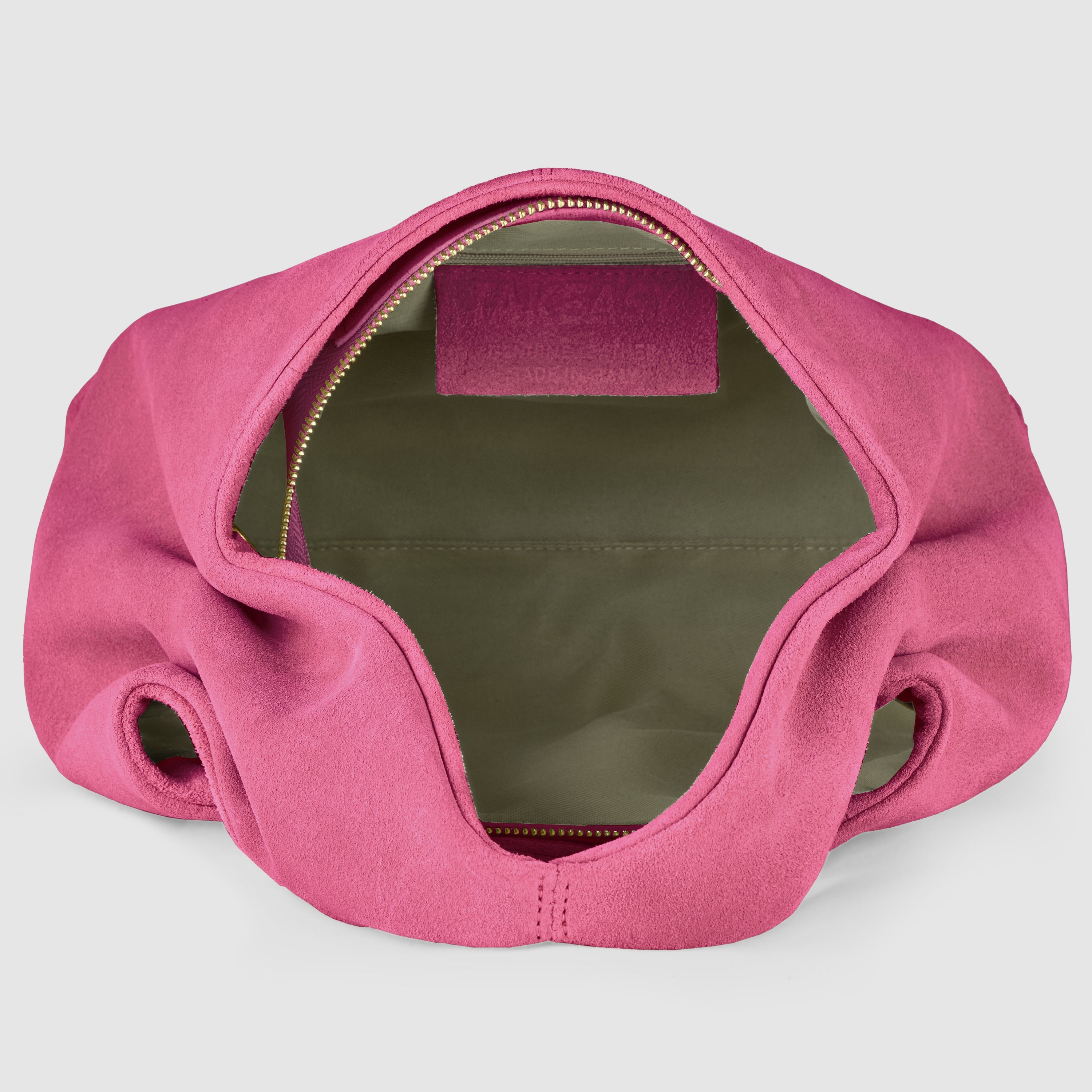 Italian Genuine Suede Shoulder Bag | Ferrara