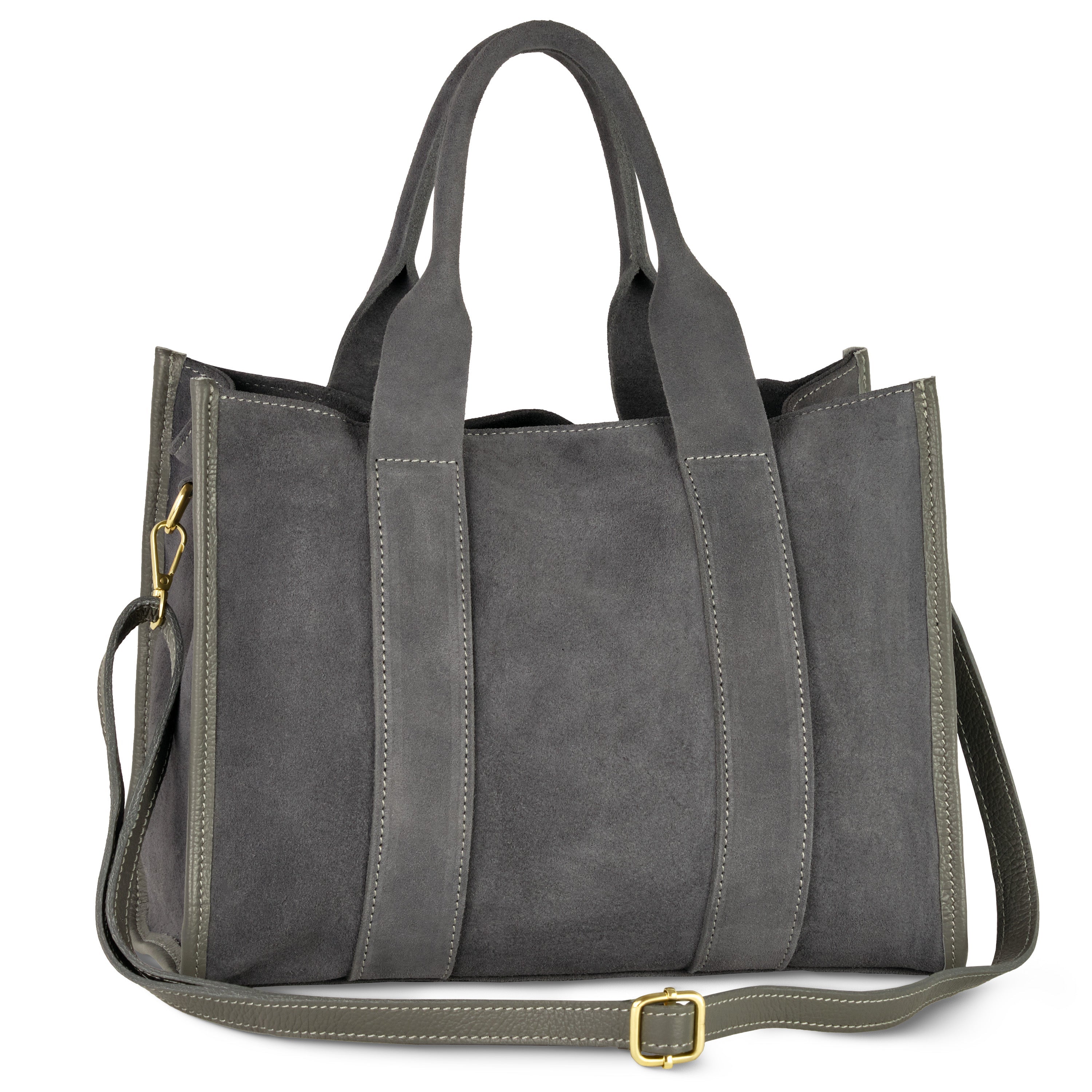 Italian Genuine Suede Tote Bag | Brianza