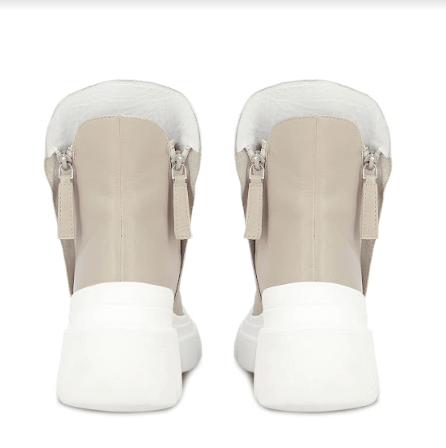 Hayden Ivory Leather Boots - FutureBrandsGroup