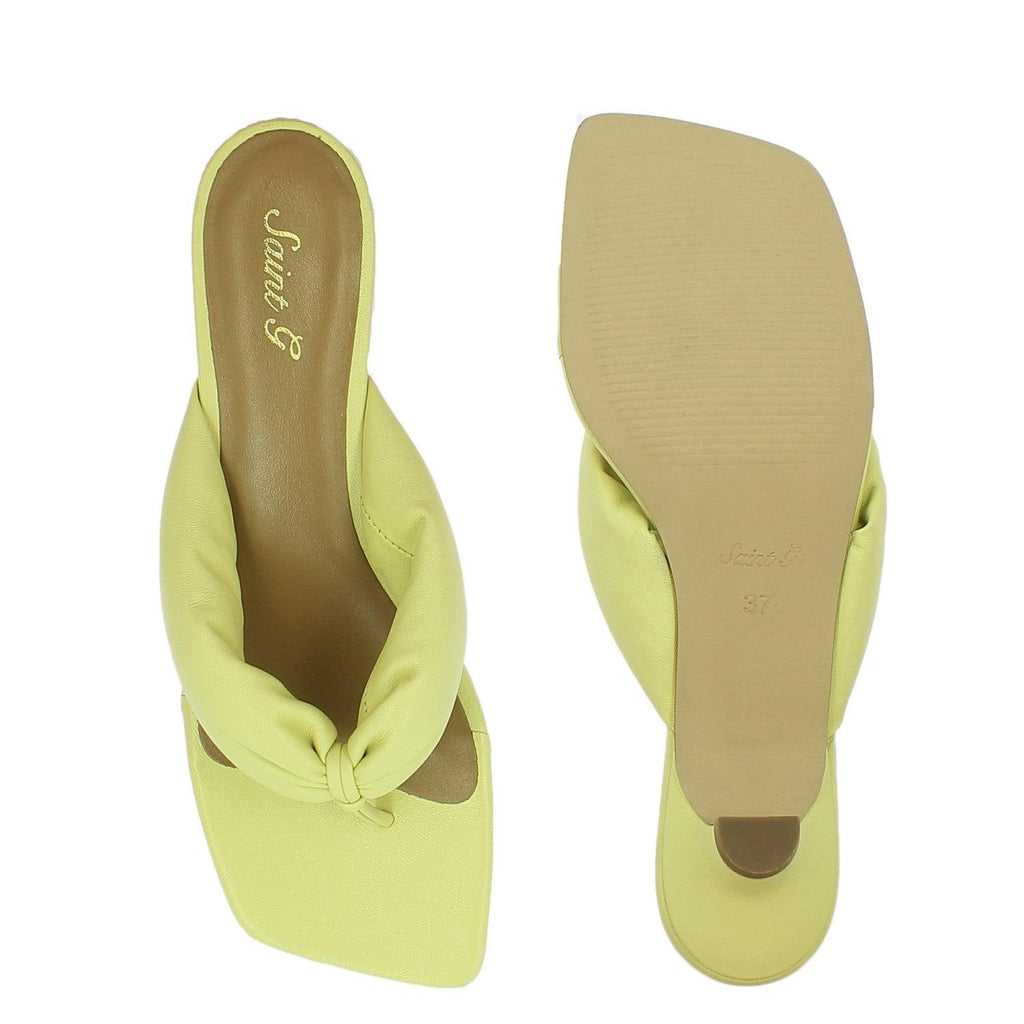 Amorina Yellow Sandals - FutureBrandsGroup