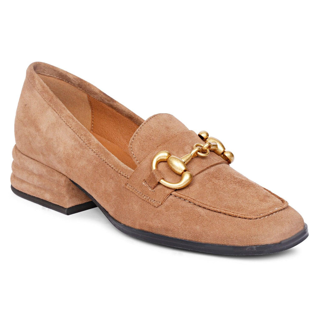 JENNY TAUPE SUEDE LOAFER by saint G, color, taupe, size, 36, 38