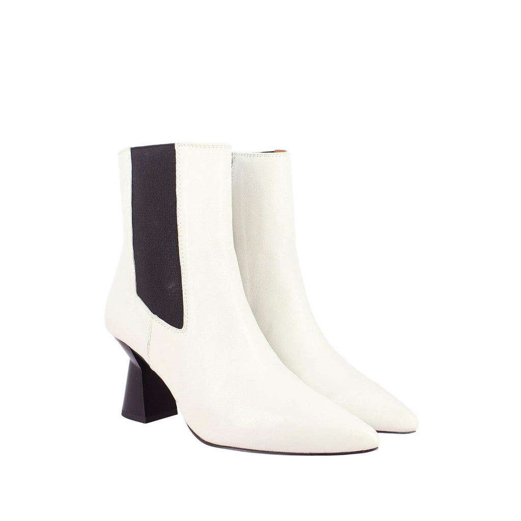 ELLIANA OFF-WHITE LEATHER BOOTS Saint G, color, off-white, size, 6/36, 7/37, 8/38, 9/39, 10/40, 11/41