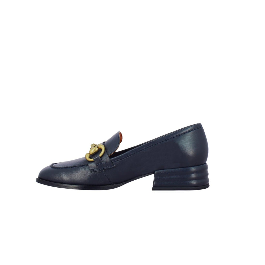 Jenny Navy Leather Loafer - FutureBrandsGroup