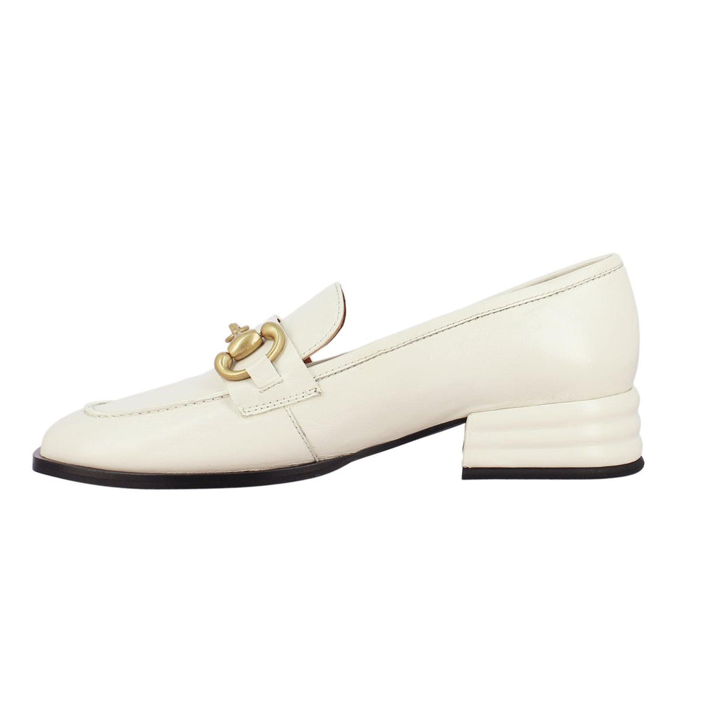   JENNY WHITE LEATHER LOAFER Saint G, color, white, size, 36, 37, 38, 39, 40, 41