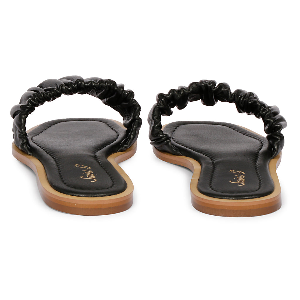 Venciza Black Sandals - FutureBrandsGroup
