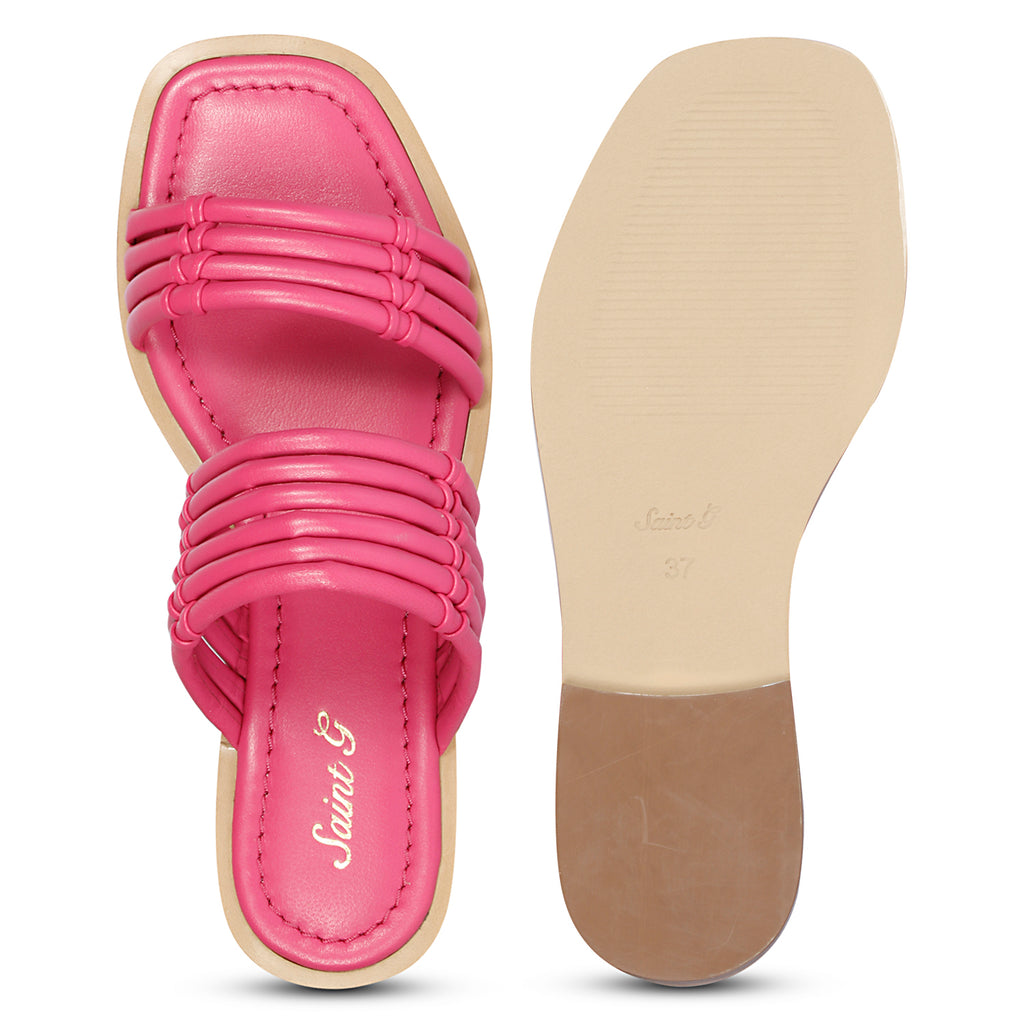 Zoya Hot Pink Sandals - FutureBrandsGroup