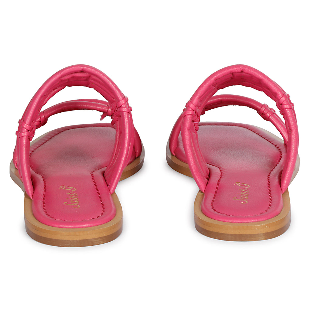 Zoya Hot Pink Sandals - FutureBrandsGroup